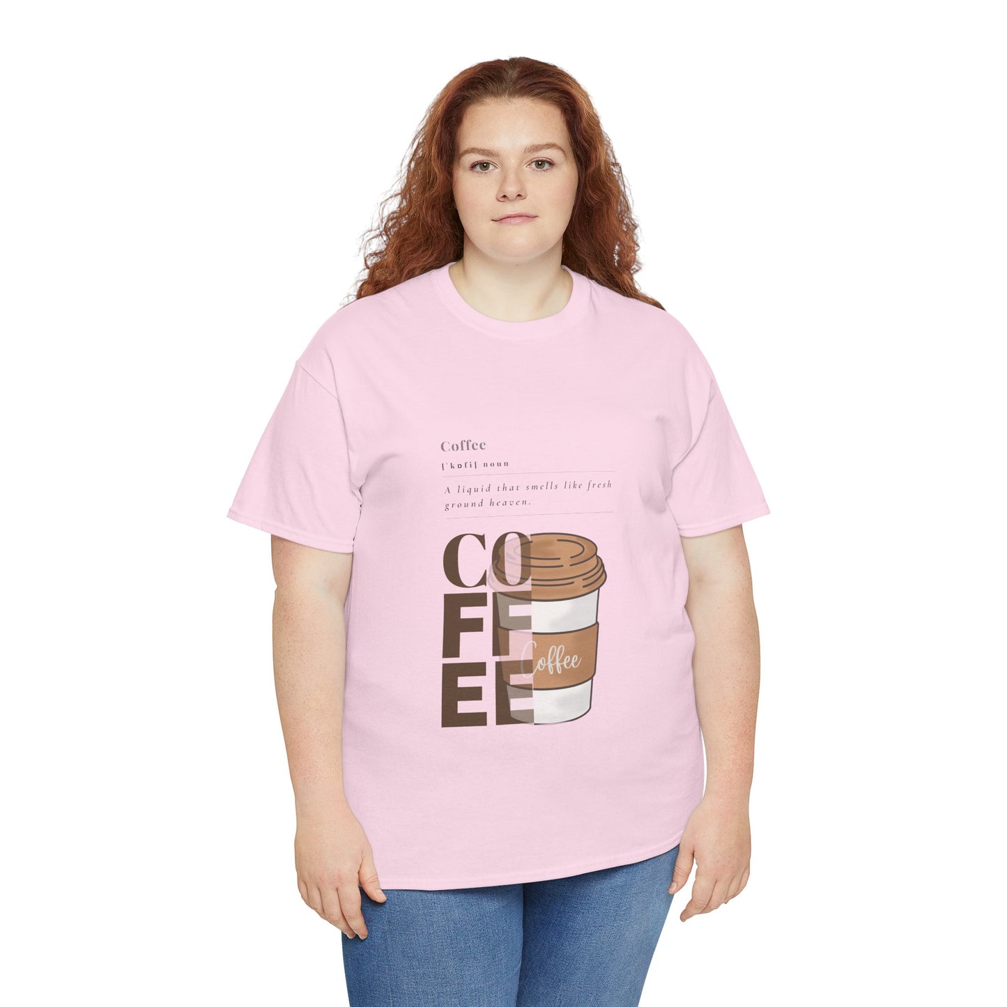 Fresh Brew Vibes Cotton T-Shirt – Casual Coffee Lovers Graphic Tee, Everyday Comfort, Barista Gift - Wolf Aura Co