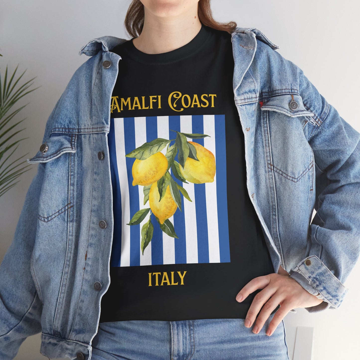 Amalfi Coast Print Tee