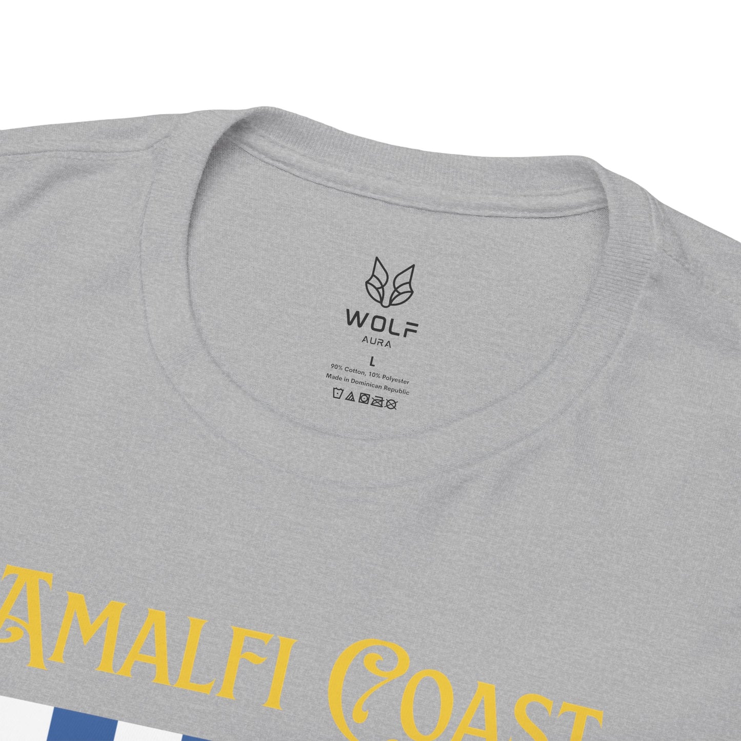Unisex Amalfi Coast T-Shirt – Casual Coastal Graphic Tee - Wolf Aura Co