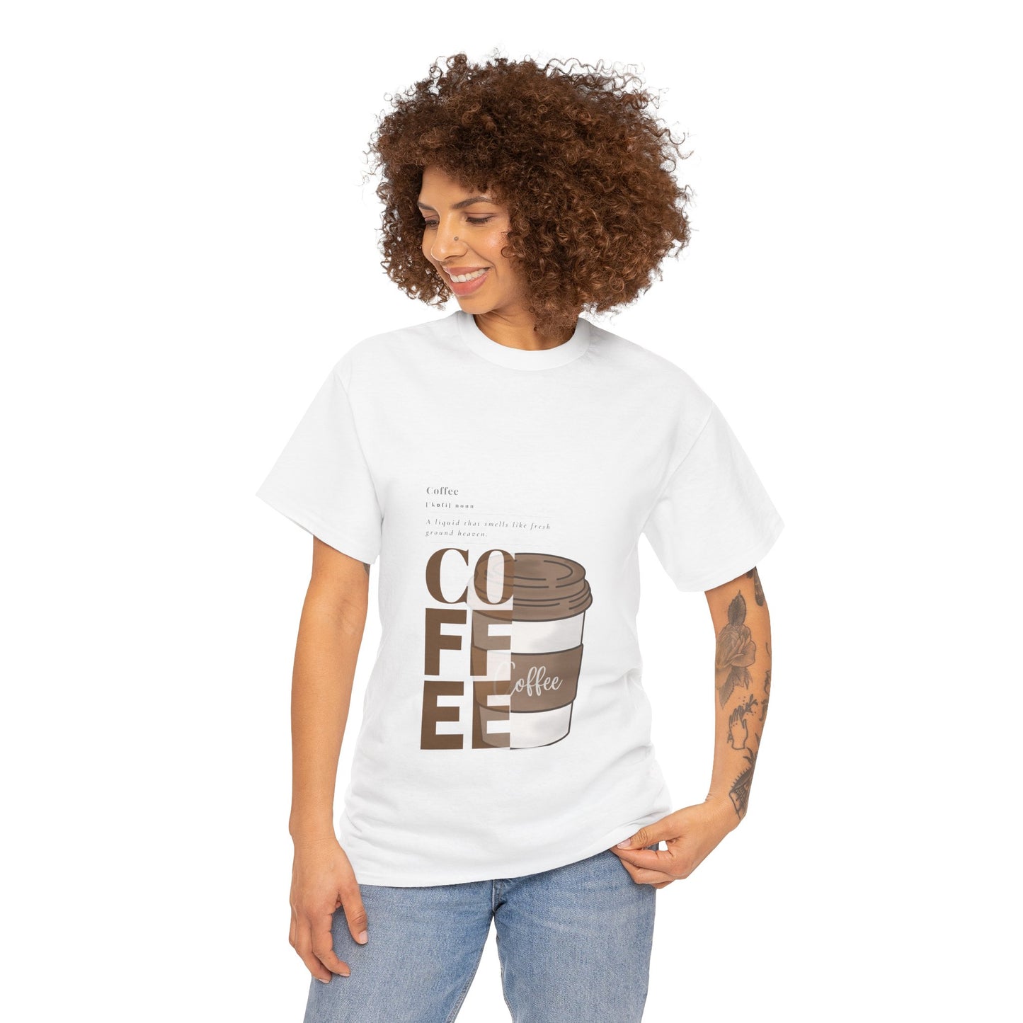 Fresh Brew Vibes Unisex Cotton Tee – Casual Coffee Lover’s T-Shirt
