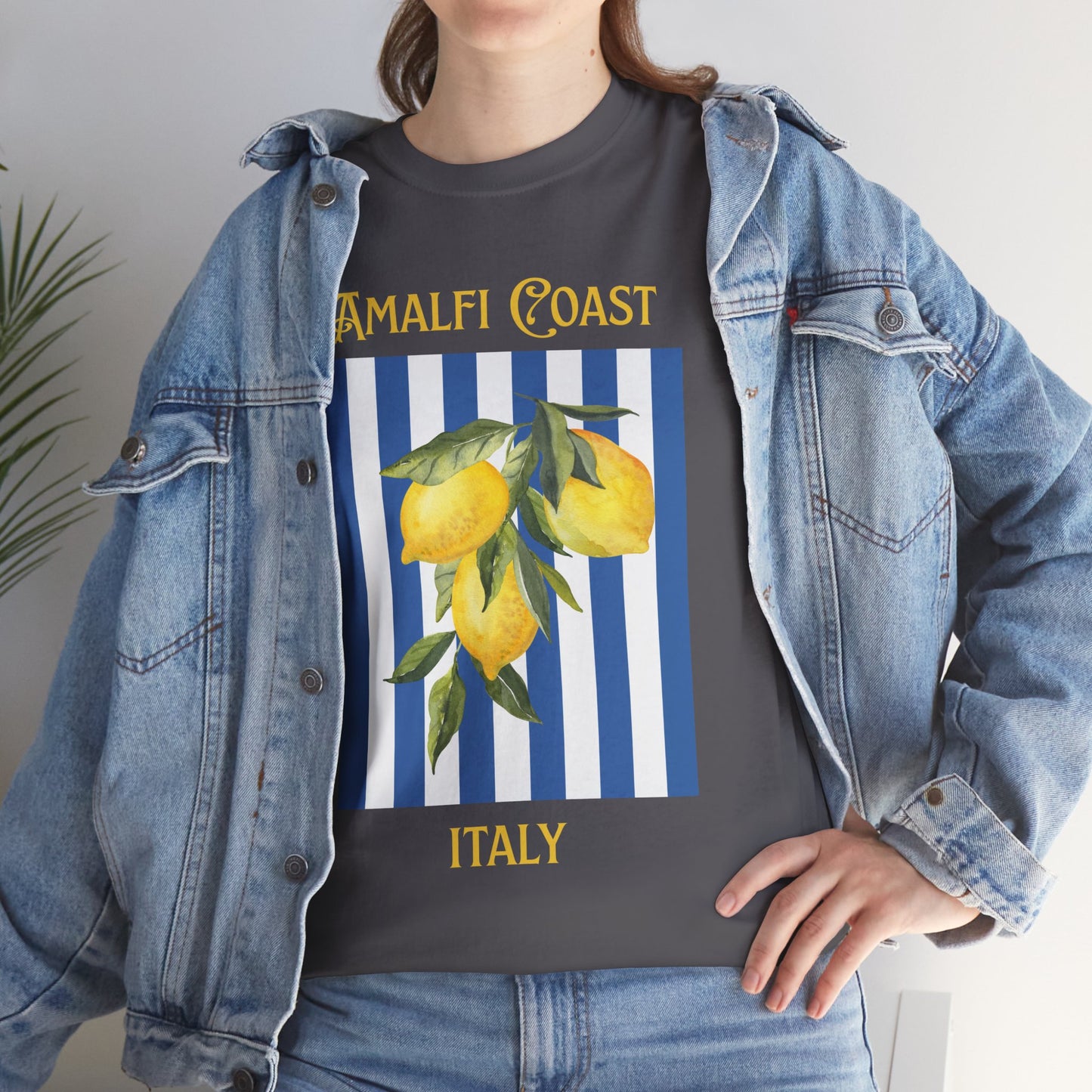 Amalfi Coast Print Tee