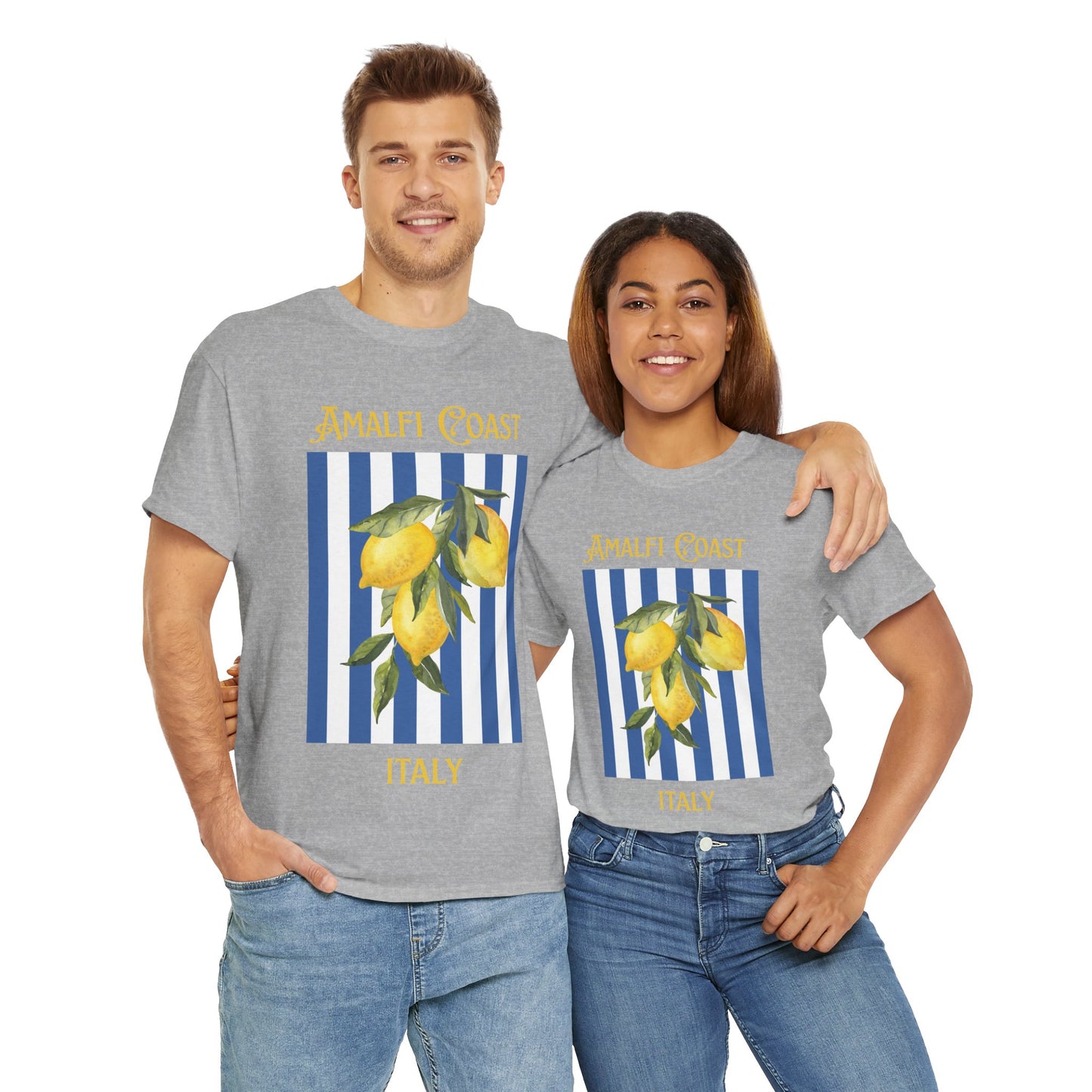 Amalfi Coast Print Tee