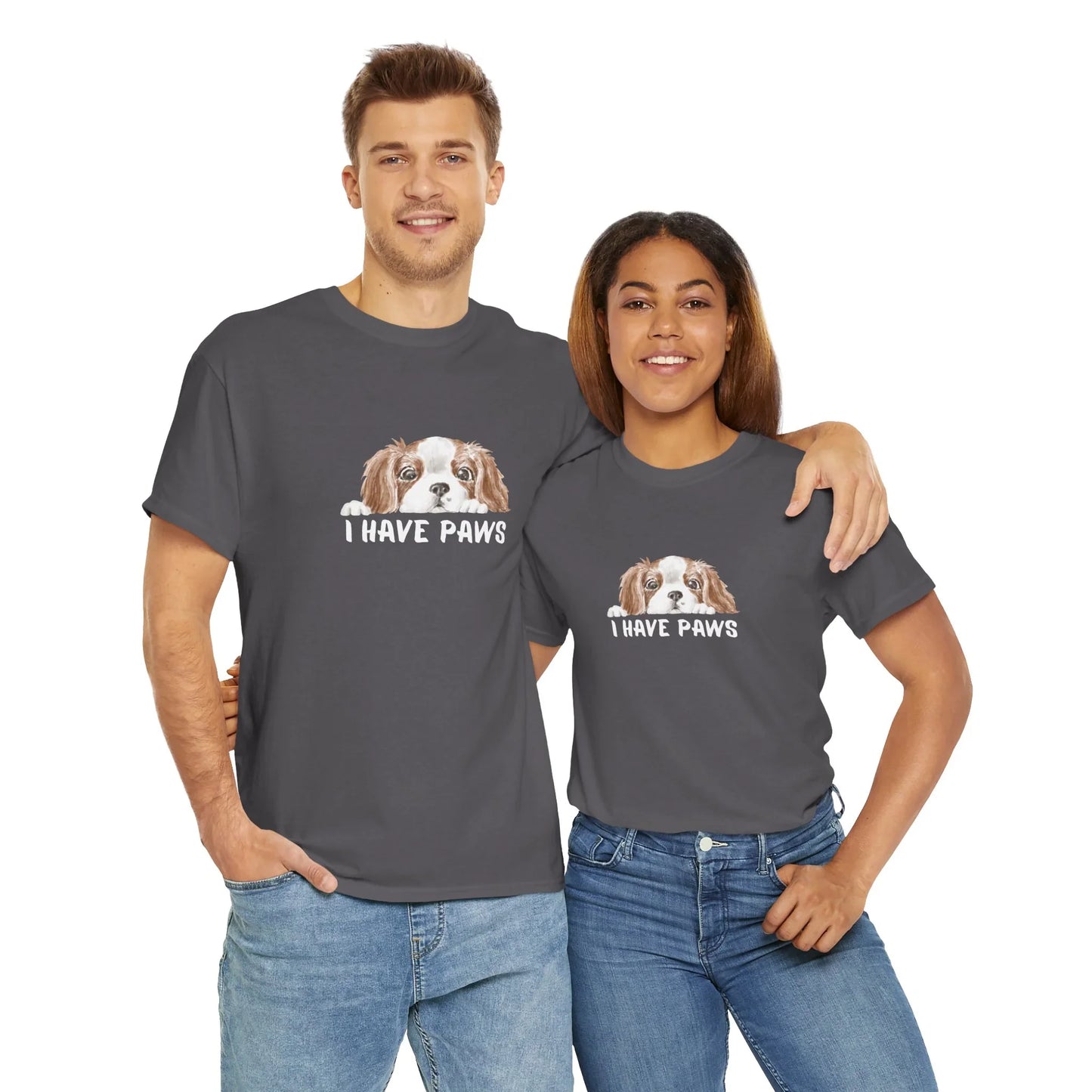 Dog Lover's Unisex Tee - I Have Paws - Wolf Aura Co