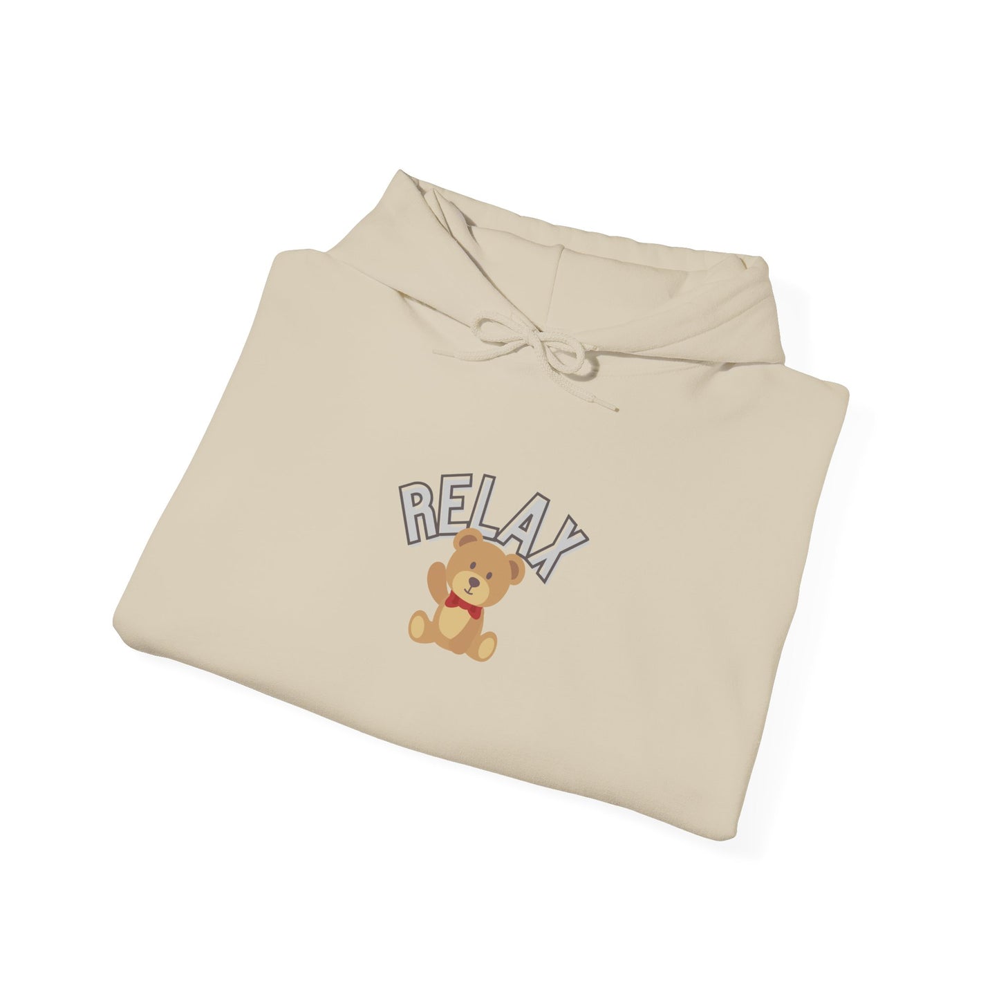 Teddy Bear Graphic Hoodie – Relaxation Sweatshirt for Men & Women - Wolf Aura Co