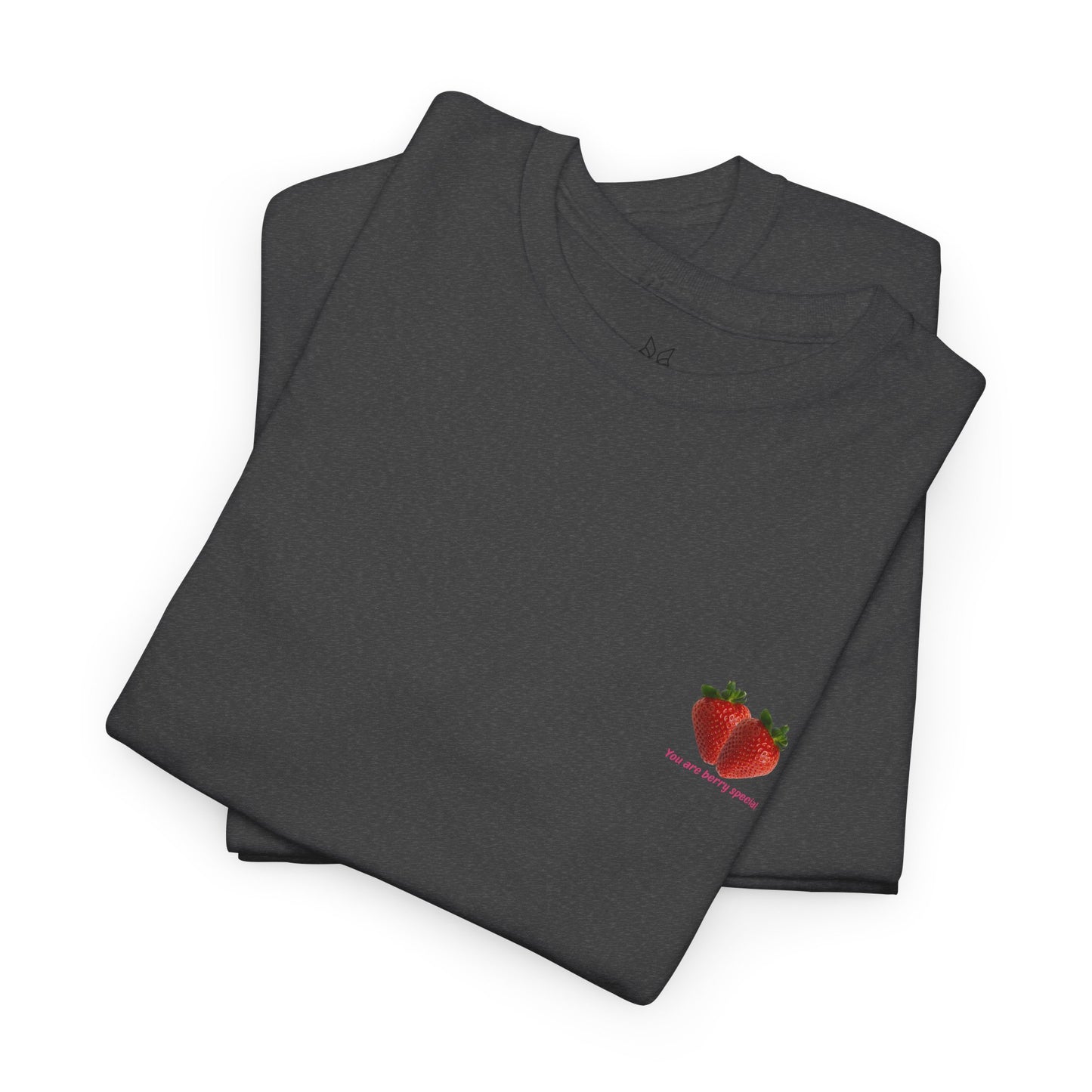 Strawberry Print Casual T-Shirt | Cute Graphic Tee, Everyday Comfort, Fruit-Inspired Fashion - Wolf Aura Co