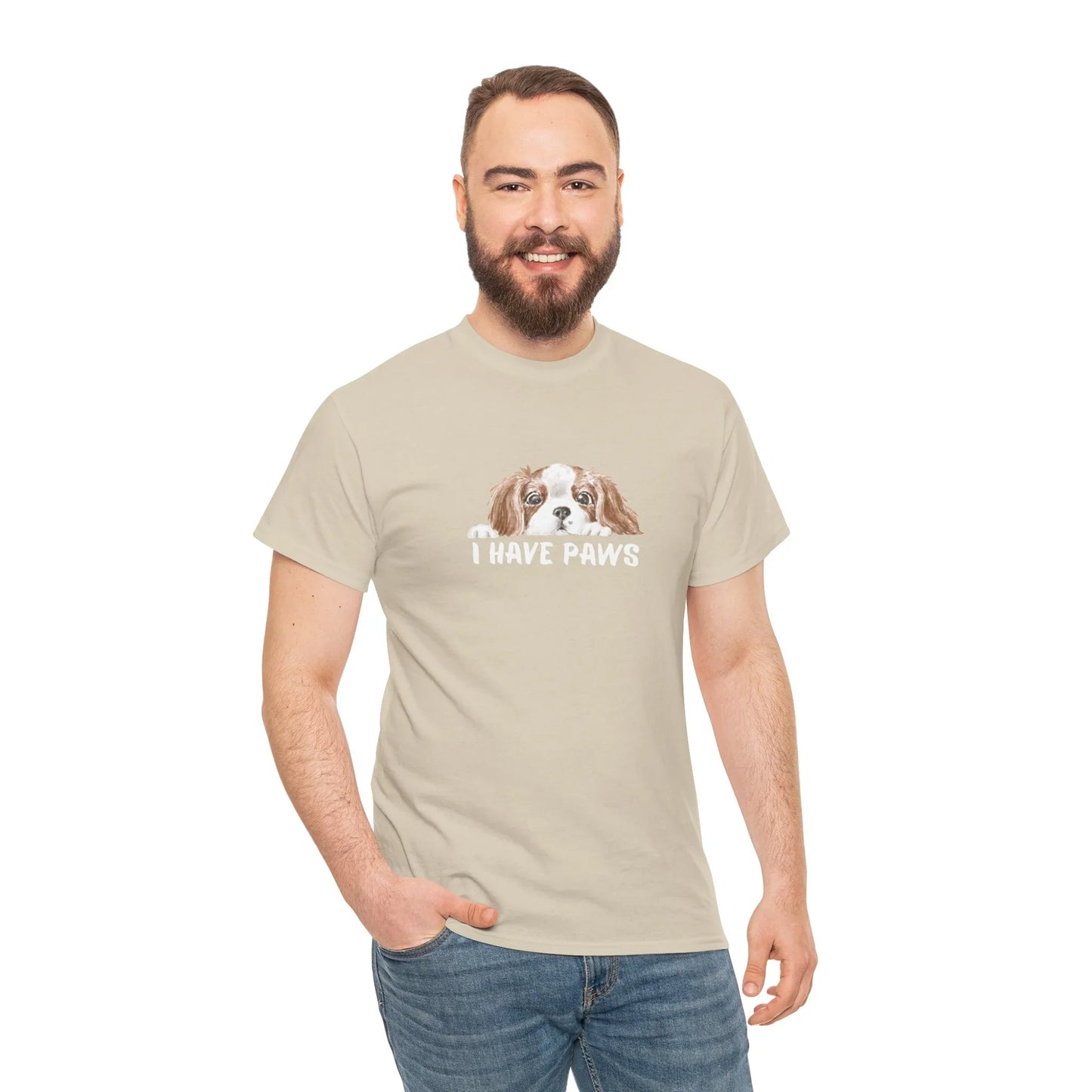 Dog Lover's Unisex Tee - I Have Paws - Wolf Aura Co