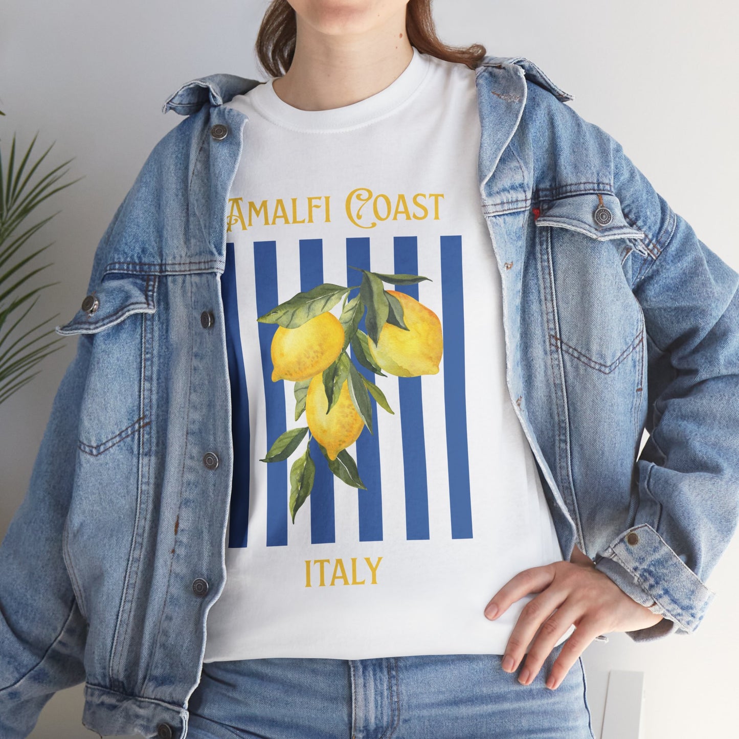 Amalfi Coast Print Tee