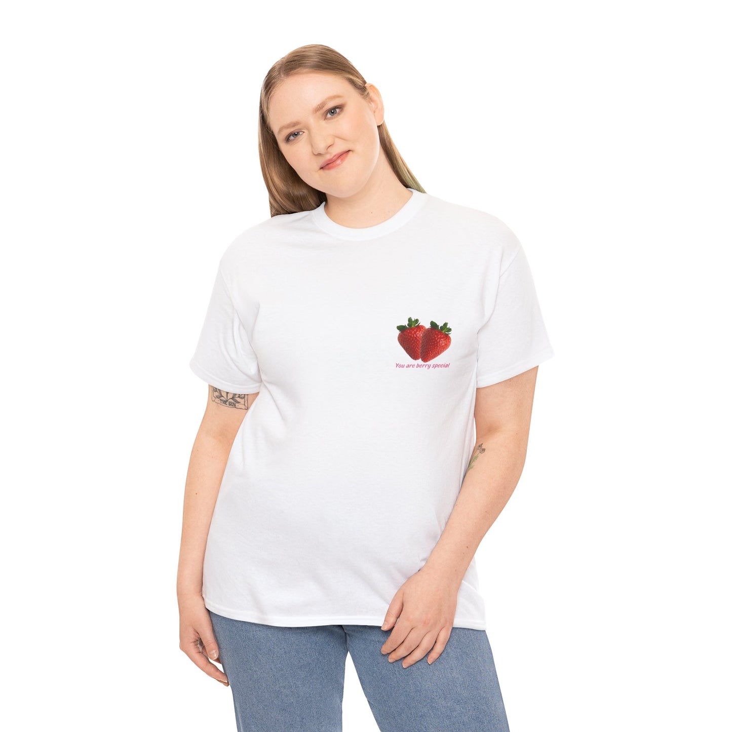 Strawberry Print Casual T-Shirt