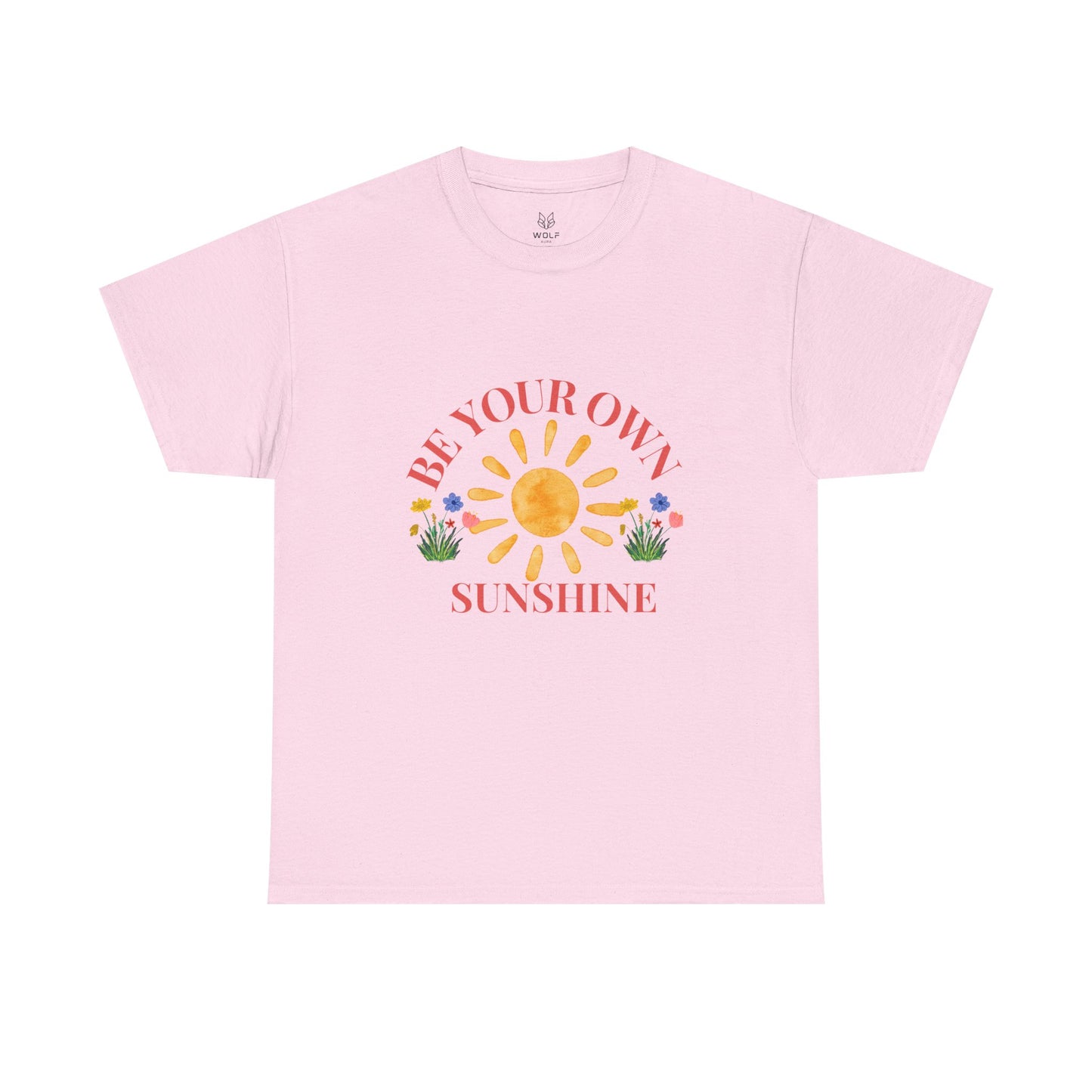 Be Your Own Sunshine Unisex Cotton Tee – Casual Daily Wear