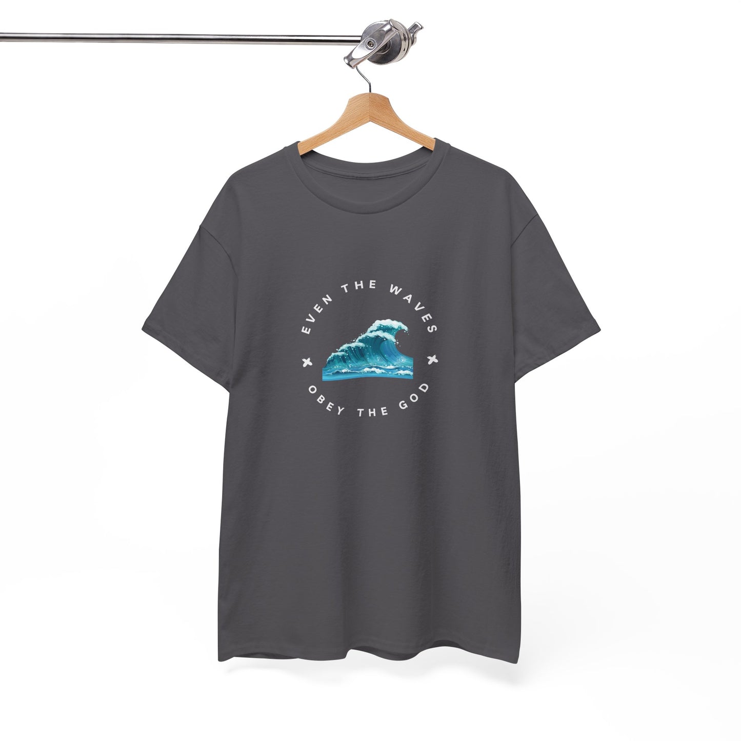 Wave Unisex Tee – Casual Cotton T-Shirt for Everyday Comfort - Wolf Aura Co