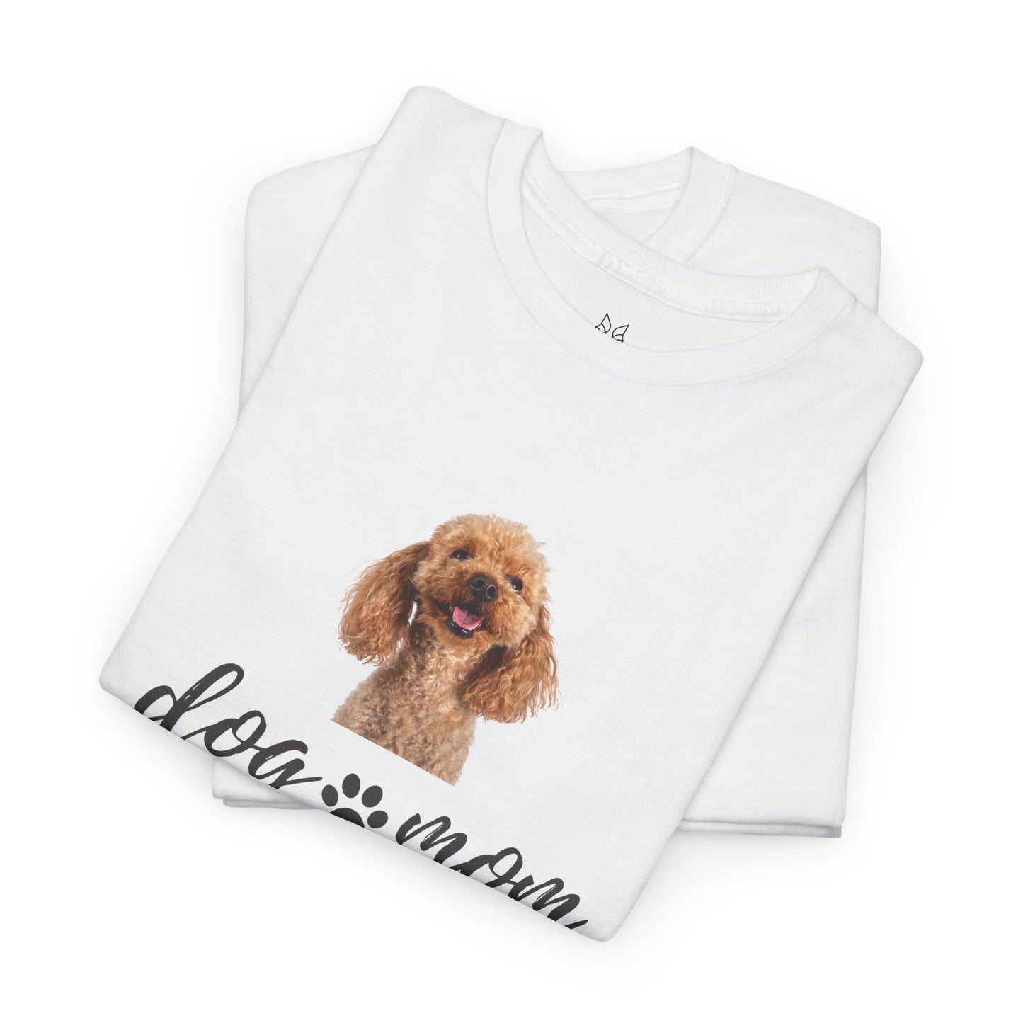 Dog Print Cotton T-Shirt – Cute Casual Tee for Dog Moms | Gift for Dog Lovers, Everyday Comfort, Pet Parent Apparel - Wolf Aura Co