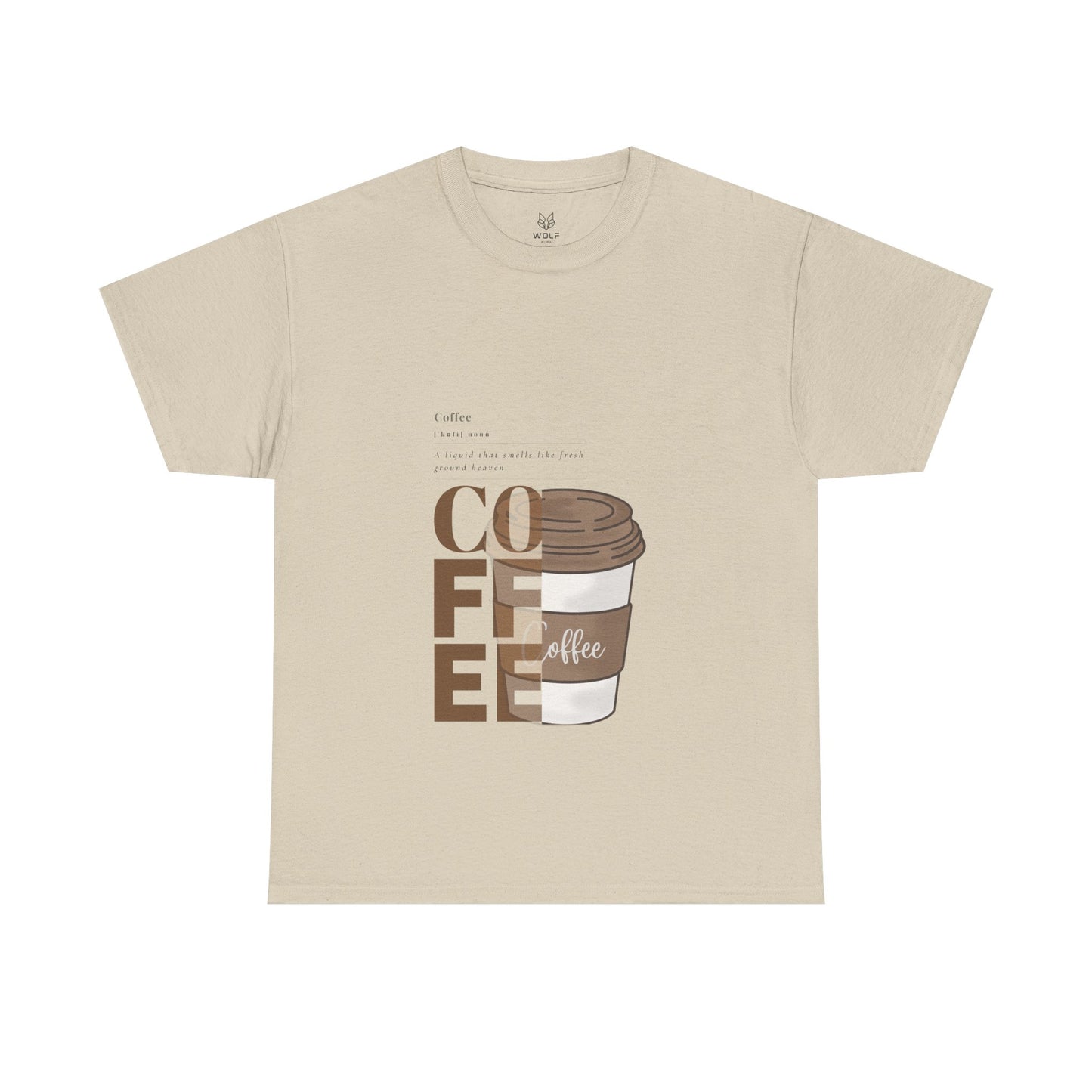 Fresh Brew Vibes Unisex Cotton Tee – Casual Coffee Lover’s T-Shirt