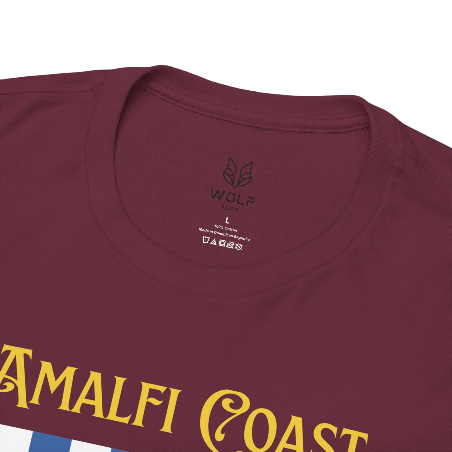 Unisex Amalfi Coast T-Shirt – Casual Coastal Graphic Tee - Wolf Aura Co