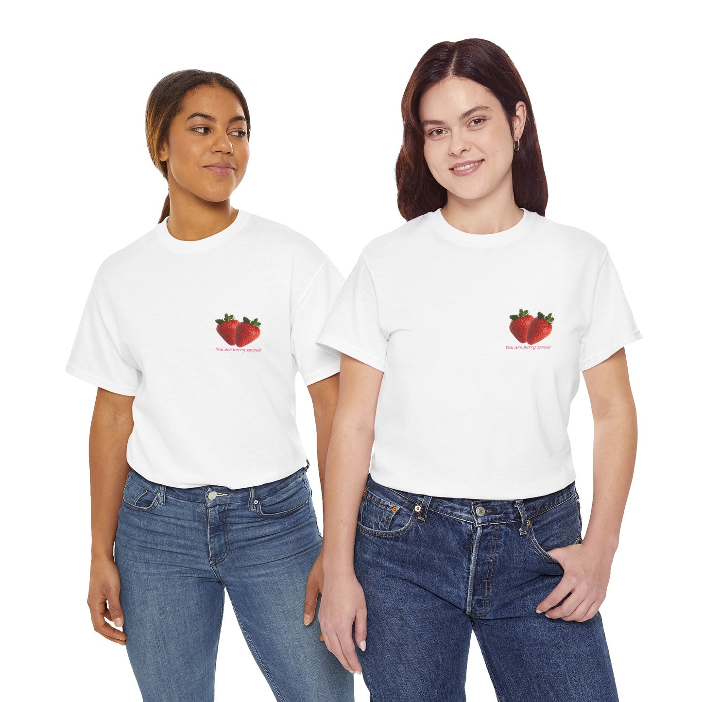 Strawberry Print Casual T-Shirt