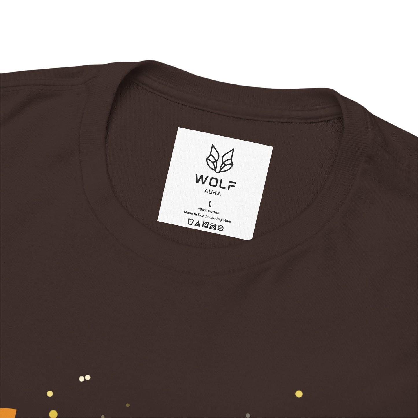 Fearless Tiger Unisex Tee – Inspirational Heavy Cotton T-Shirt - Wolf Aura Co