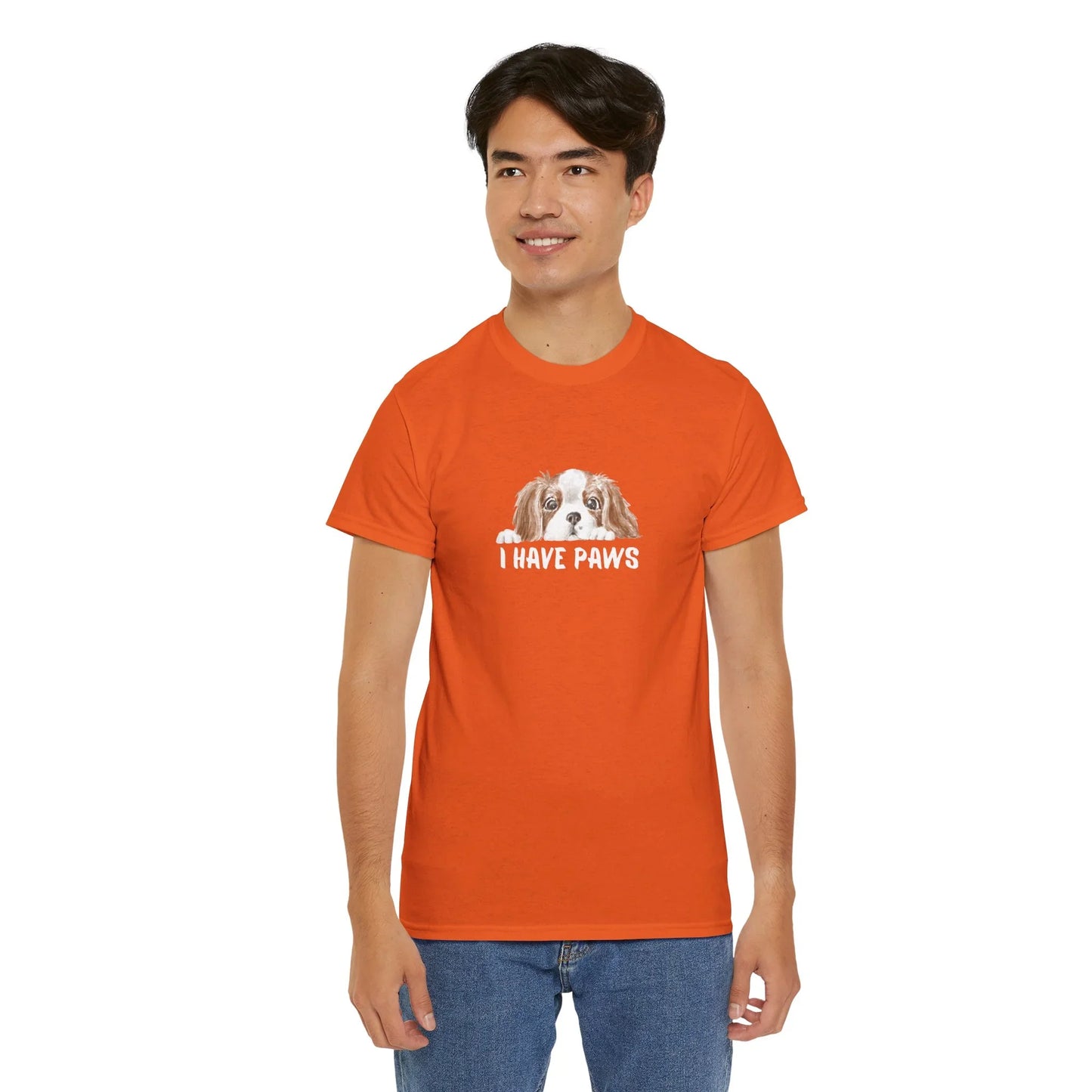 Dog Lover's Unisex Tee - I Have Paws - Wolf Aura Co