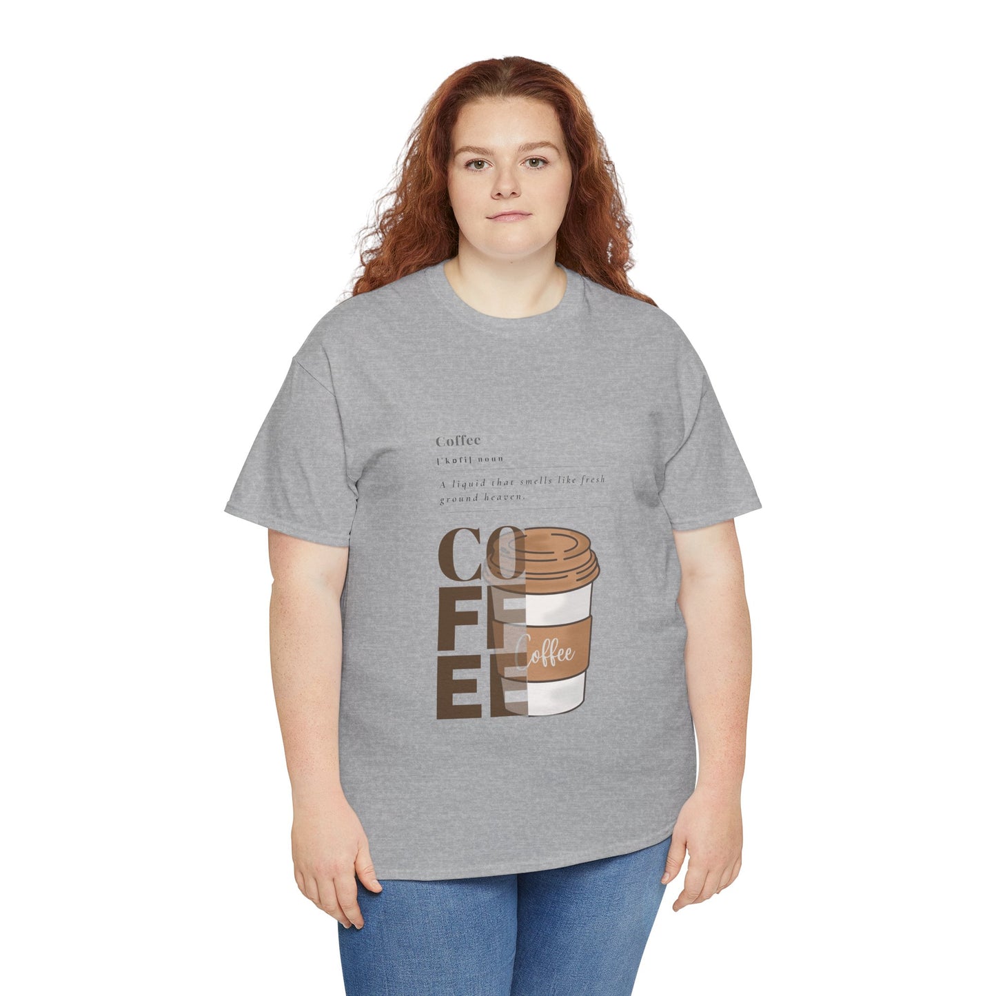 Fresh Brew Vibes Cotton T-Shirt – Casual Coffee Lovers Graphic Tee, Everyday Comfort, Barista Gift - Wolf Aura Co