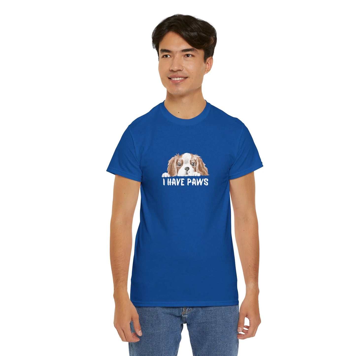 Dog Lover's Unisex Tee - I Have Paws - Wolf Aura Co