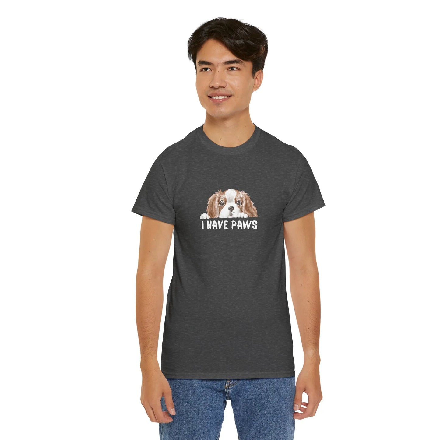 Dog Lover's Unisex Tee - I Have Paws - Wolf Aura Co