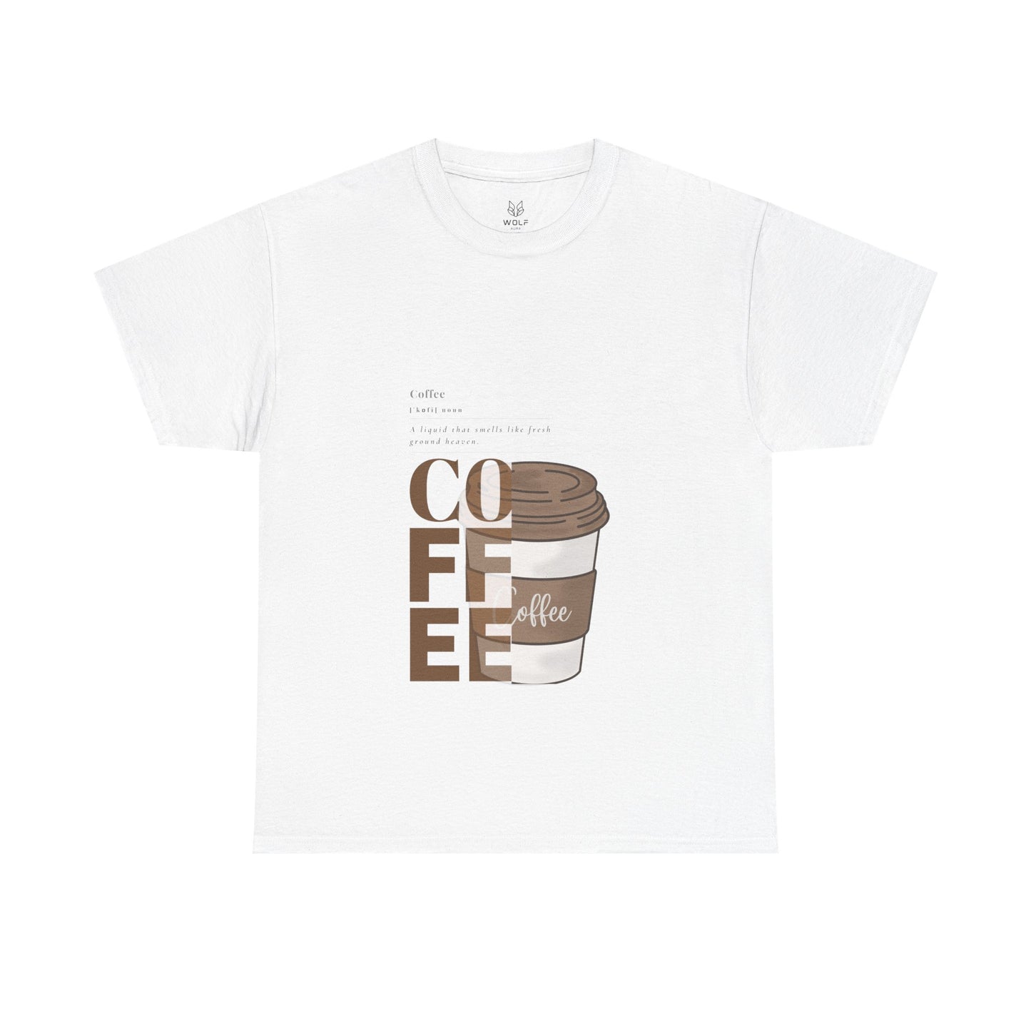 Fresh Brew Vibes Unisex Cotton Tee – Casual Coffee Lover’s T-Shirt