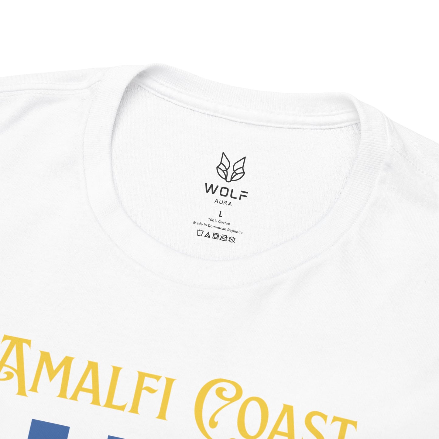 Unisex Amalfi Coast T-Shirt – Casual Coastal Graphic Tee - Wolf Aura Co