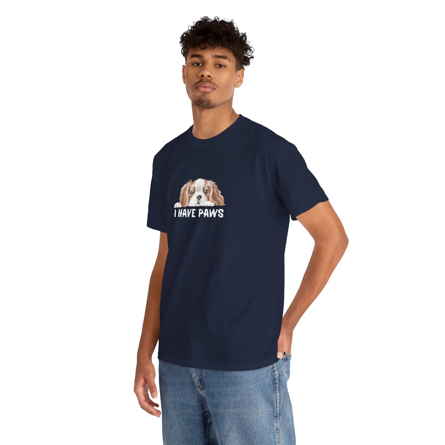 Dog Lover's Unisex Tee - I Have Paws - Wolf Aura Co