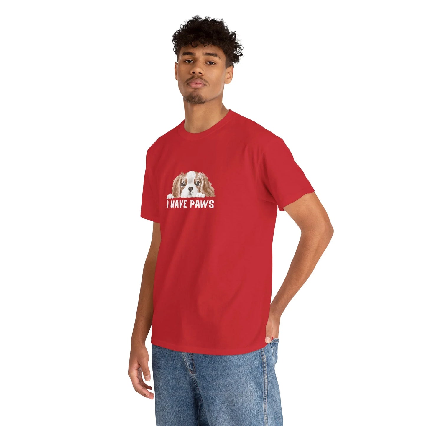 Dog Lover's Unisex Tee - I Have Paws - Wolf Aura Co
