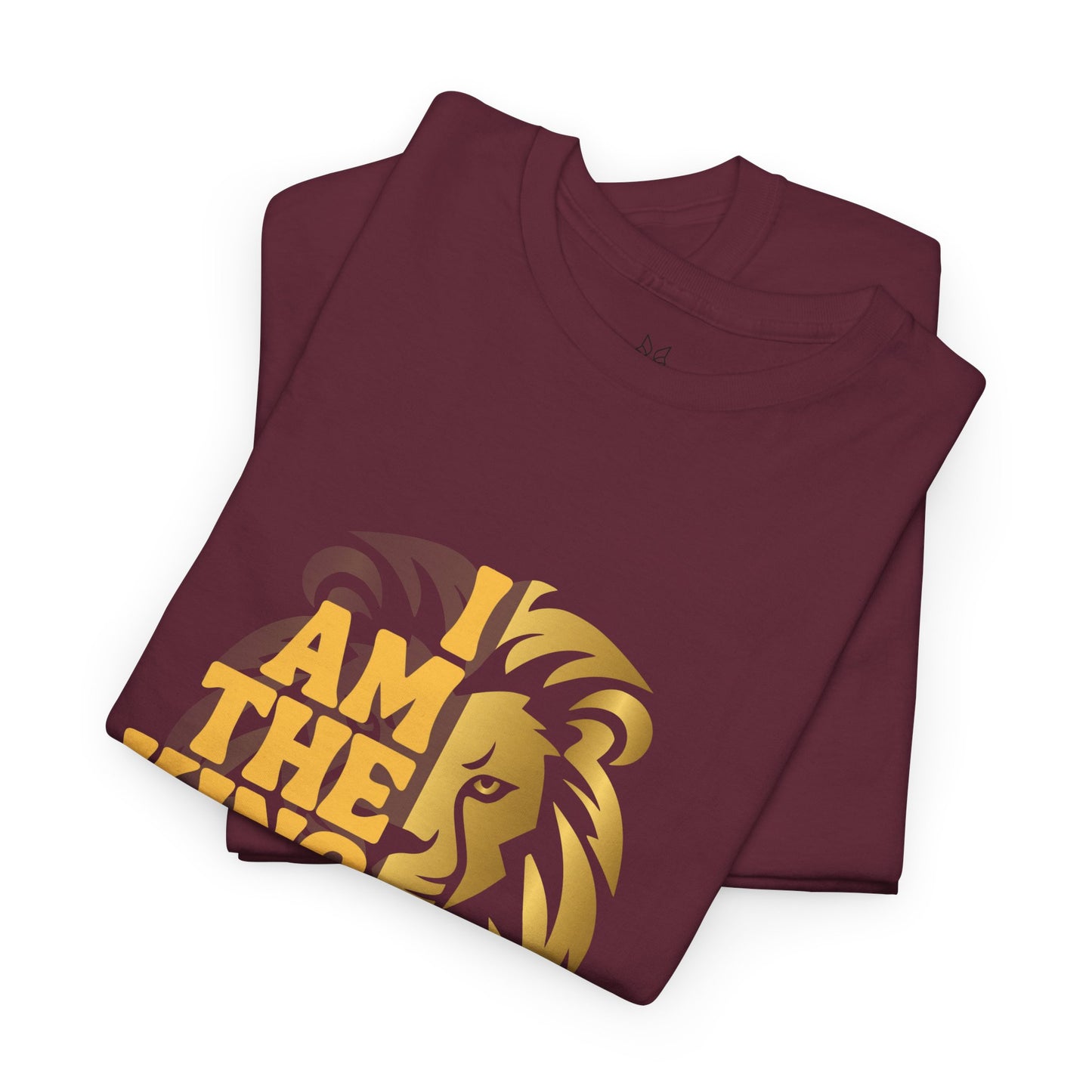Lion Print Cotton T-Shirt – Fierce Graphic Tee, Casual Everyday Wear, Animal Lover Gift - Wolf Aura Co