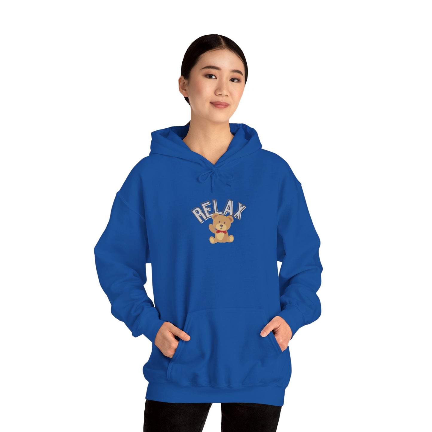 Teddy Bear Graphic Hoodie – Relaxation Sweatshirt for Men & Women - Wolf Aura Co