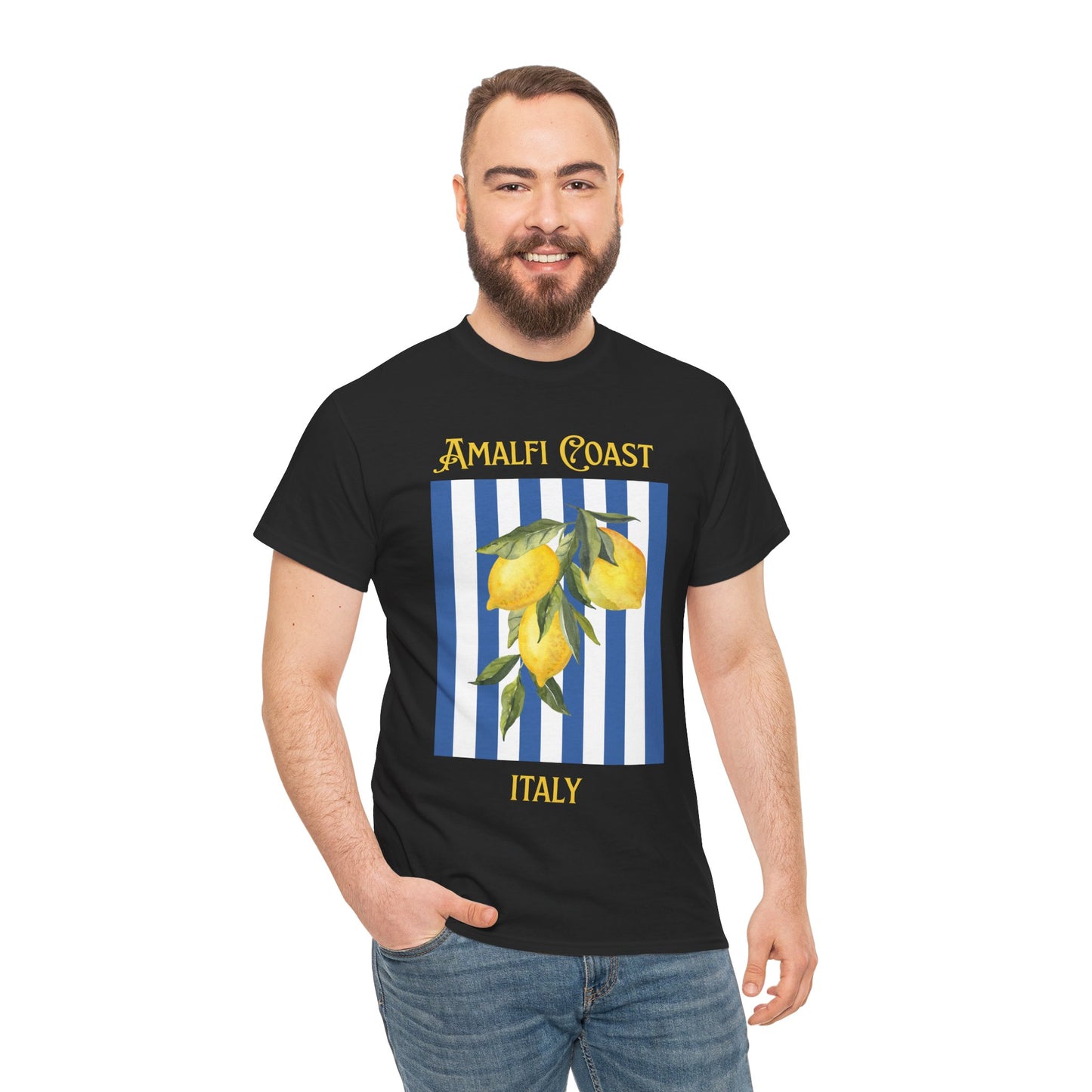 Amalfi Coast Print Tee