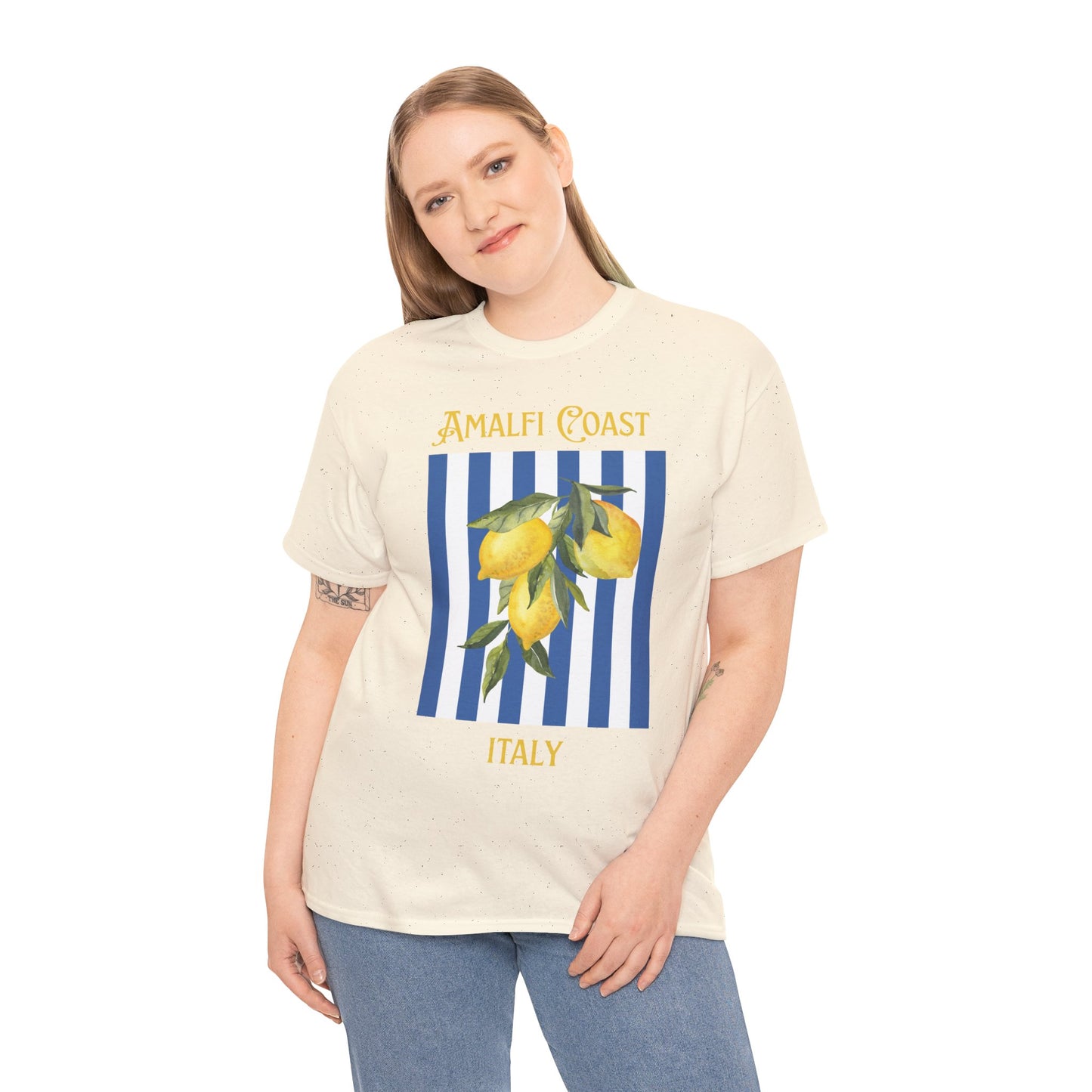 Unisex Amalfi Coast T-Shirt – Casual Coastal Graphic Tee - Wolf Aura Co