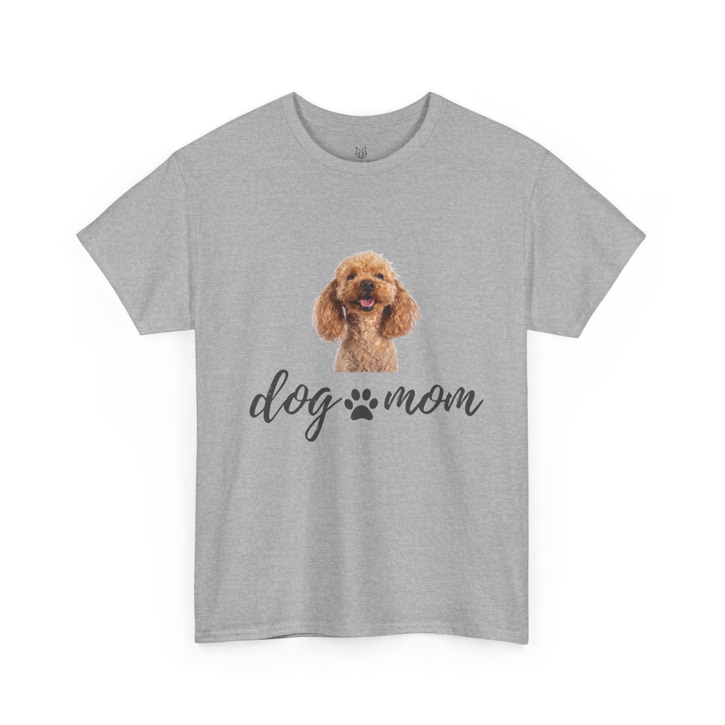 Dog Mom Cotton Tee – Casual &Comfy Gift for Pet Lovers | Wolf Aura