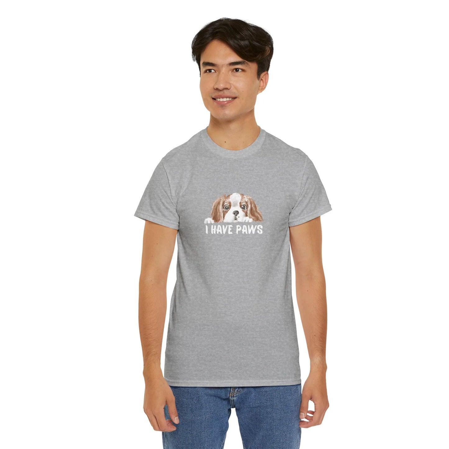 Dog Lover's Unisex Tee - I Have Paws - Wolf Aura Co
