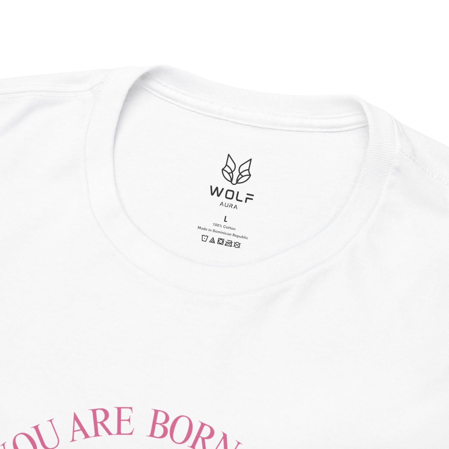 Cute Bow Cotton T-Shirt – Casual Graphic Tee, Everyday Comfort, Gift for Her - Wolf Aura Co