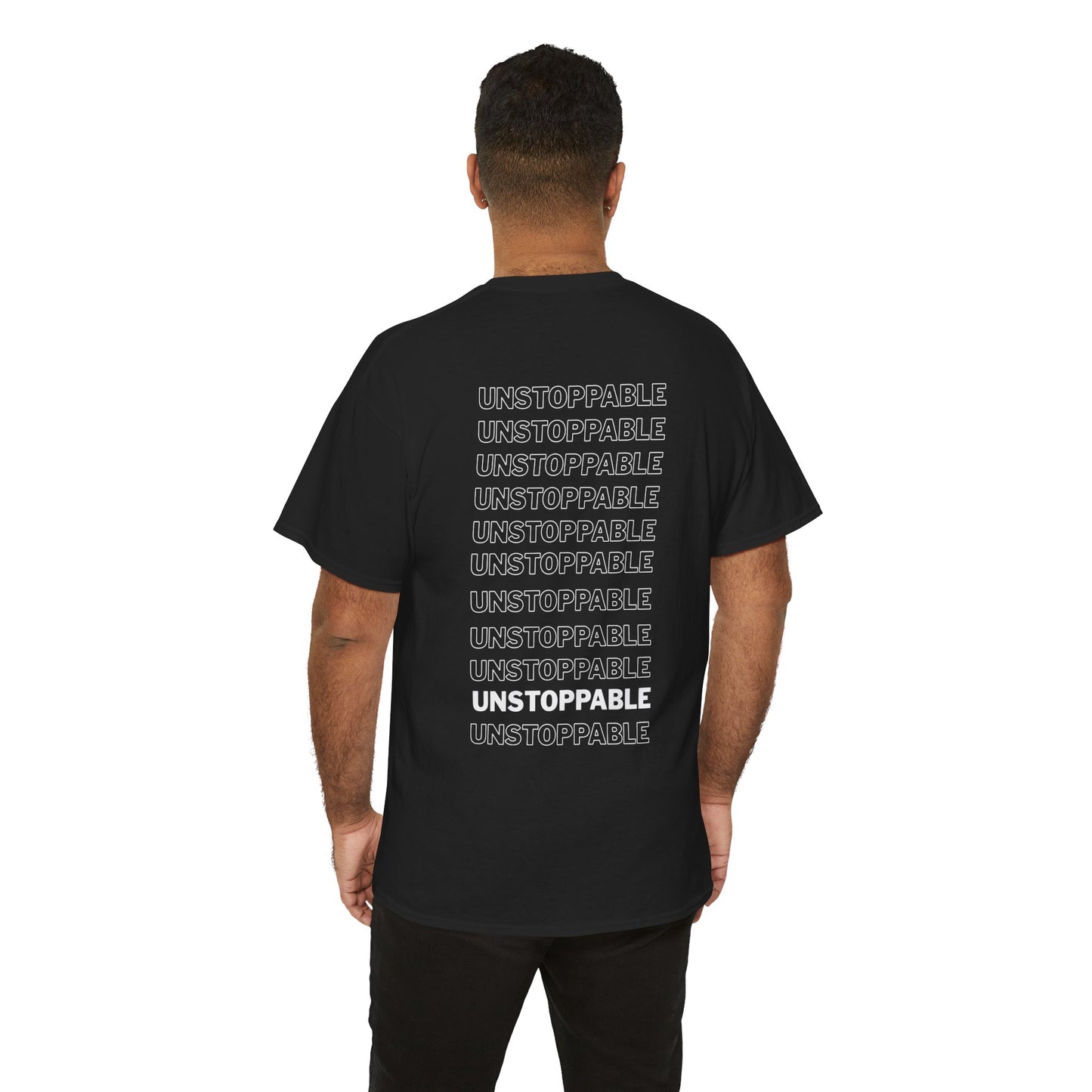Unstoppable Cotton T-Shirt – Classic Unisex Wardrobe Essential - Wolf Aura Co