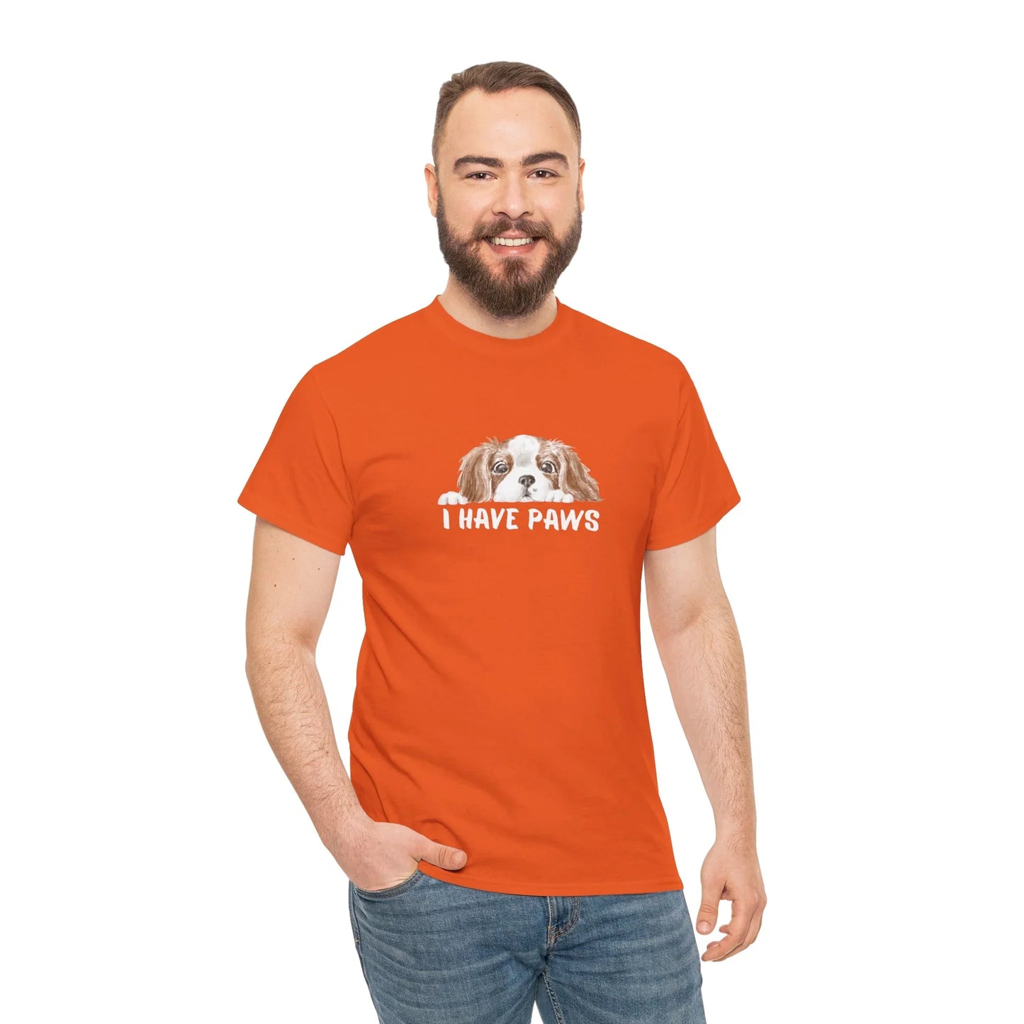 Dog Lover's Unisex Tee - I Have Paws - Wolf Aura Co