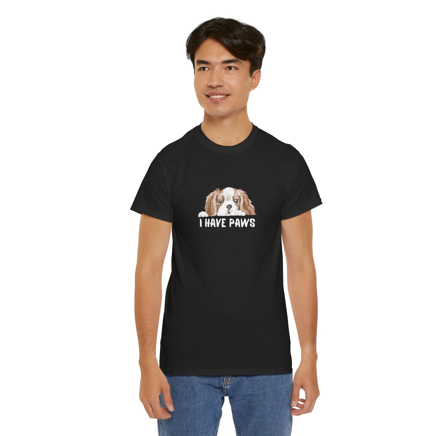 Dog Lover's Unisex Tee - I Have Paws - Wolf Aura Co