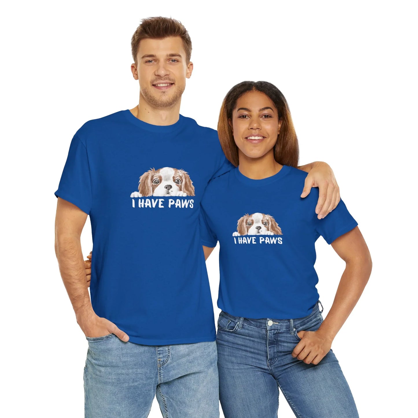 Dog Lover's Unisex Tee - I Have Paws - Wolf Aura Co