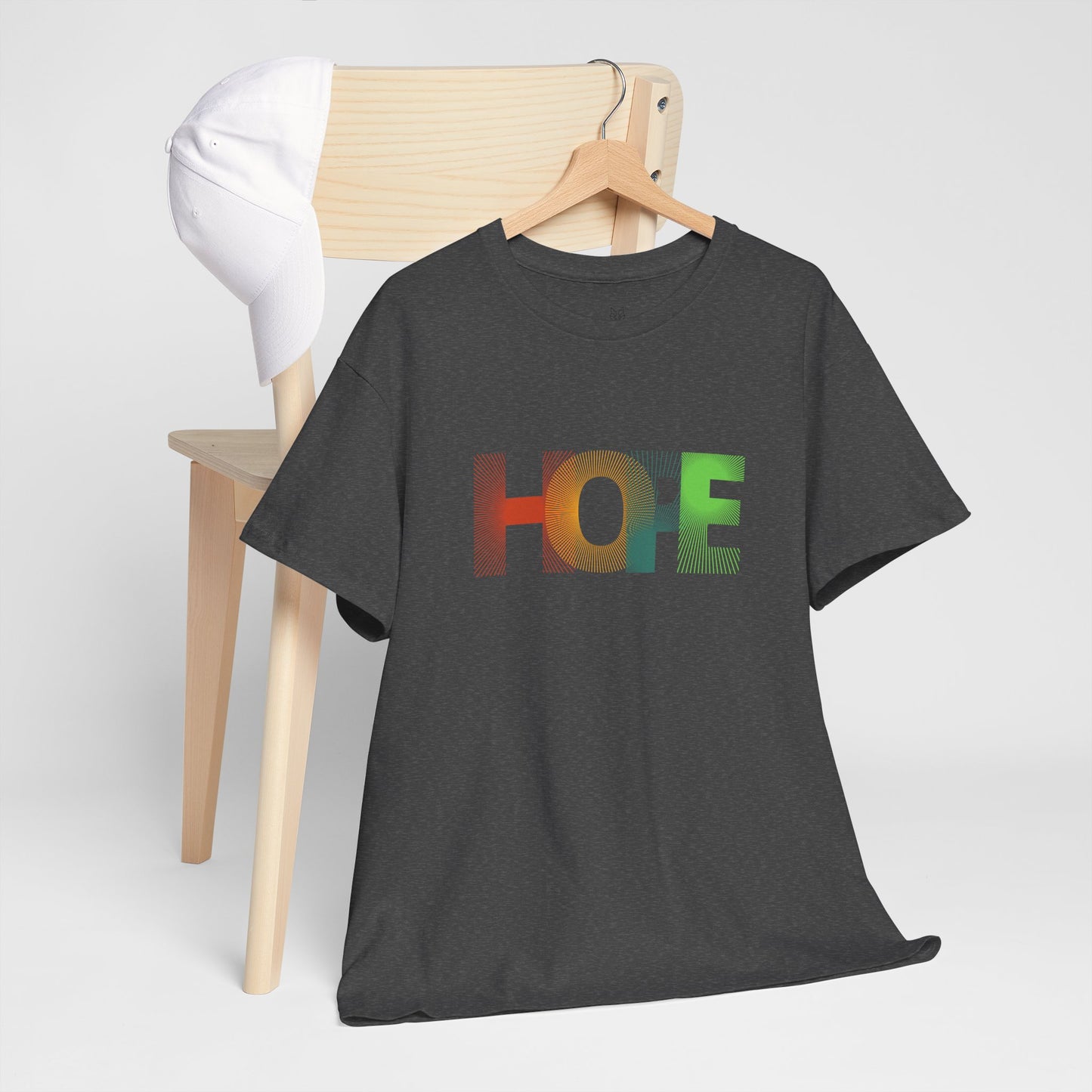 Unisex Hope Graphic Tee – Motivational Casual Wear - Wolf Aura Co