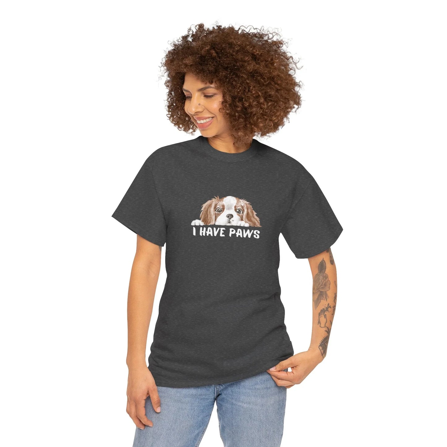 Dog Lover's Unisex Tee - I Have Paws - Wolf Aura Co
