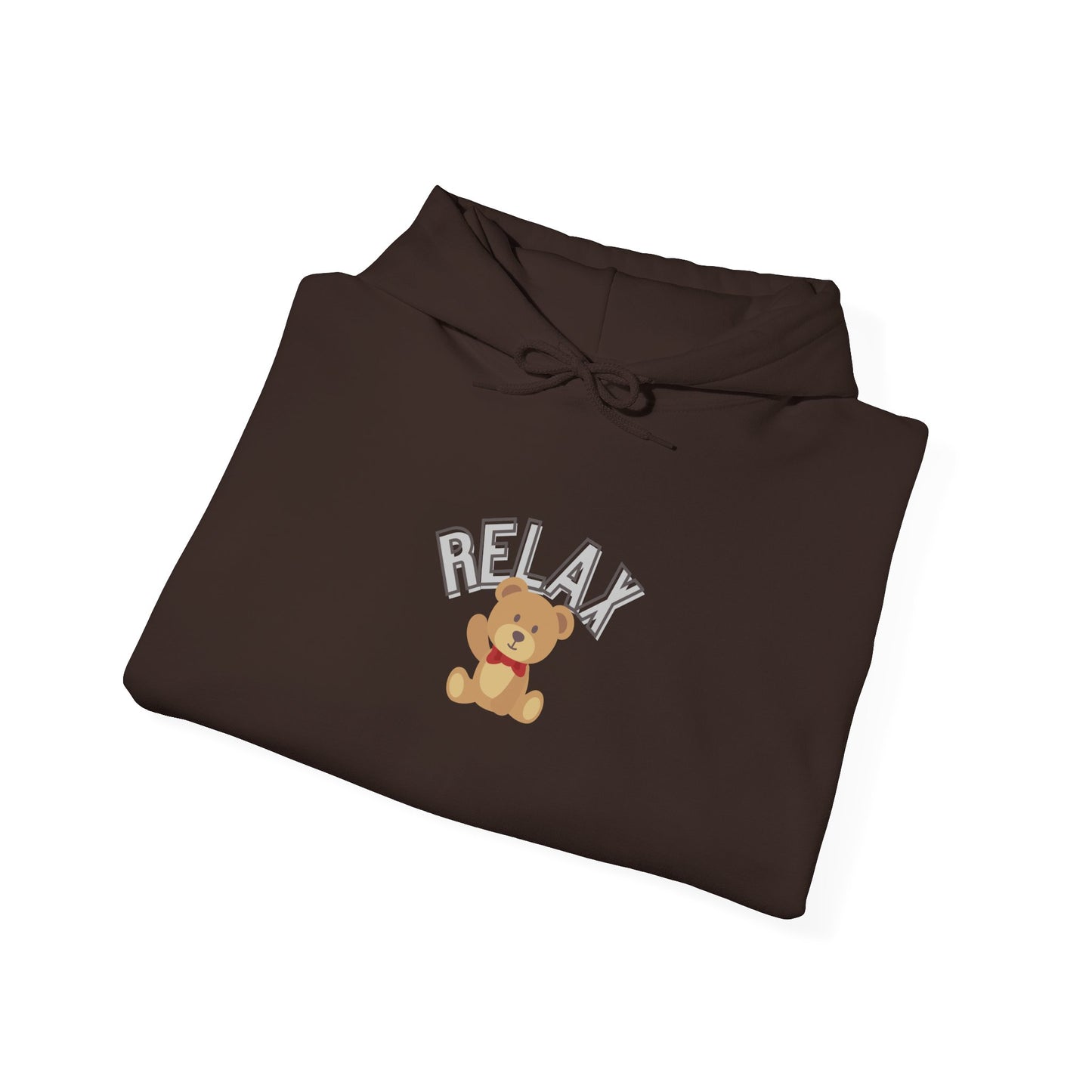 Teddy Bear Graphic Hoodie – Relaxation Sweatshirt for Men & Women - Wolf Aura Co