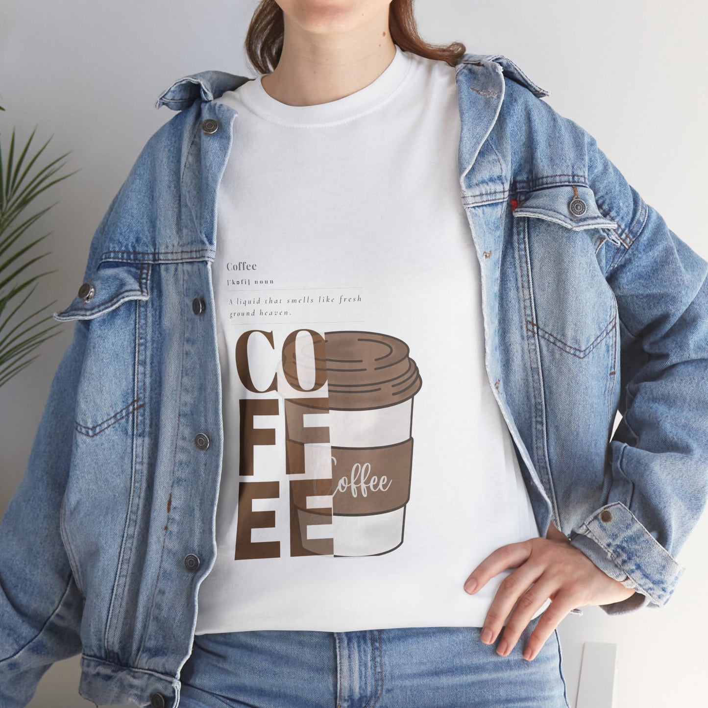 Fresh Brew Vibes Unisex Cotton Tee – Casual Coffee Lover’s T-Shirt