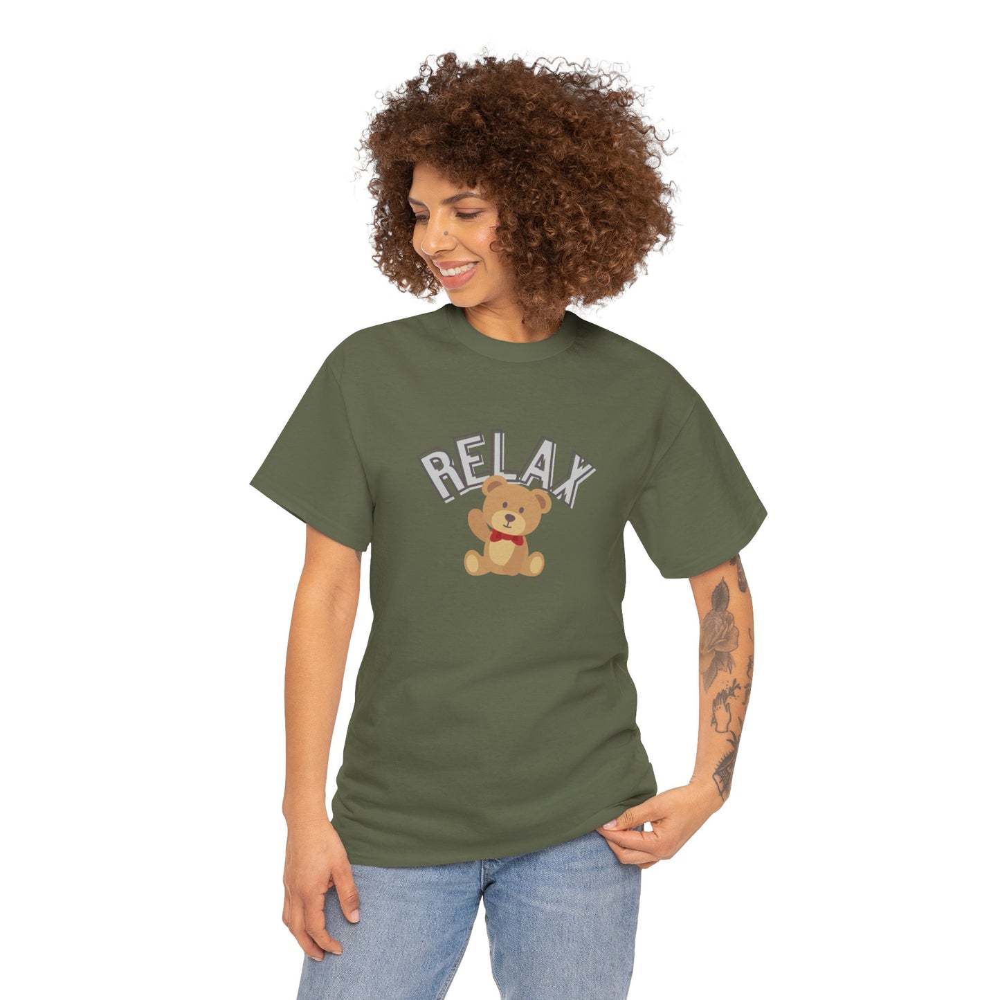 Casual Teddy Bear Tee - Wolf Aura Co