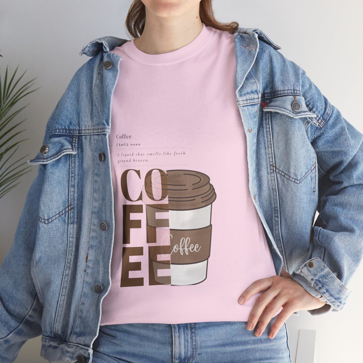 Fresh Brew Vibes Unisex Cotton Tee – Casual Coffee Lover’s T-Shirt