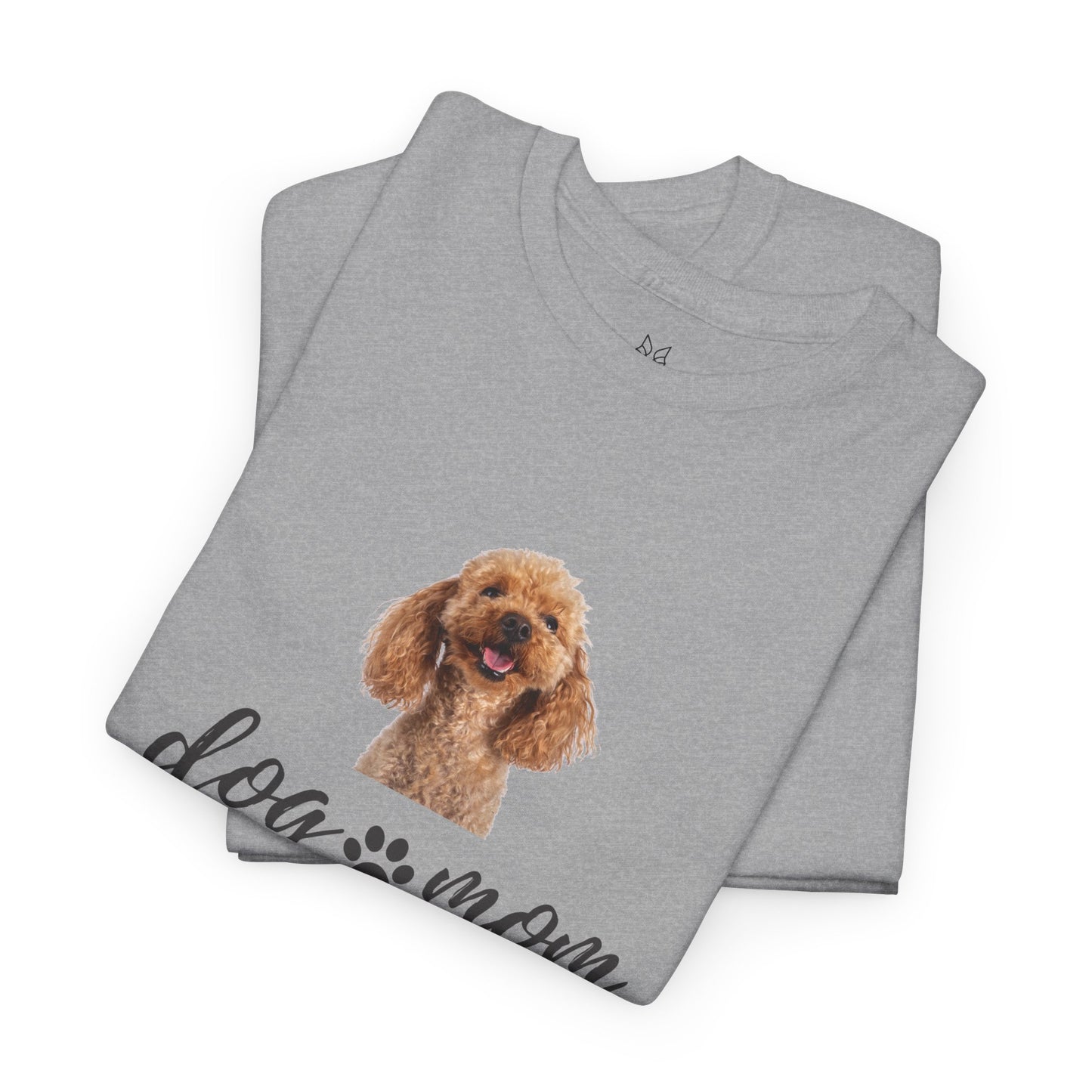 Dog Print Cotton T-Shirt – Cute Casual Tee for Dog Moms | Gift for Dog Lovers, Everyday Comfort, Pet Parent Apparel - Wolf Aura Co