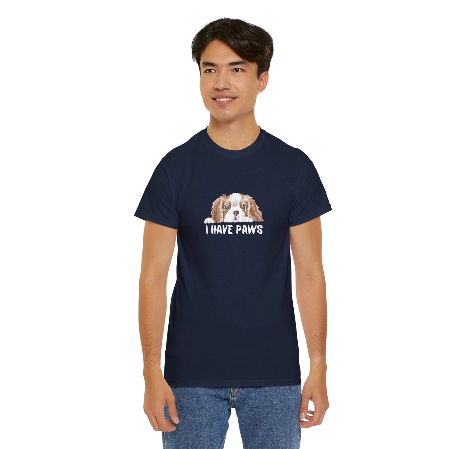 Dog Lover's Unisex Tee - I Have Paws - Wolf Aura Co