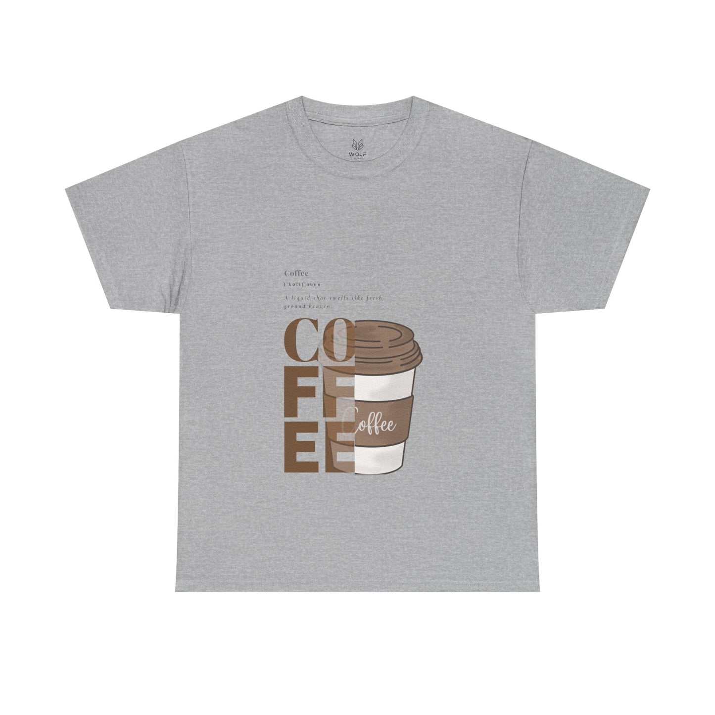 Fresh Brew Vibes Unisex Cotton Tee – Casual Coffee Lover’s T-Shirt