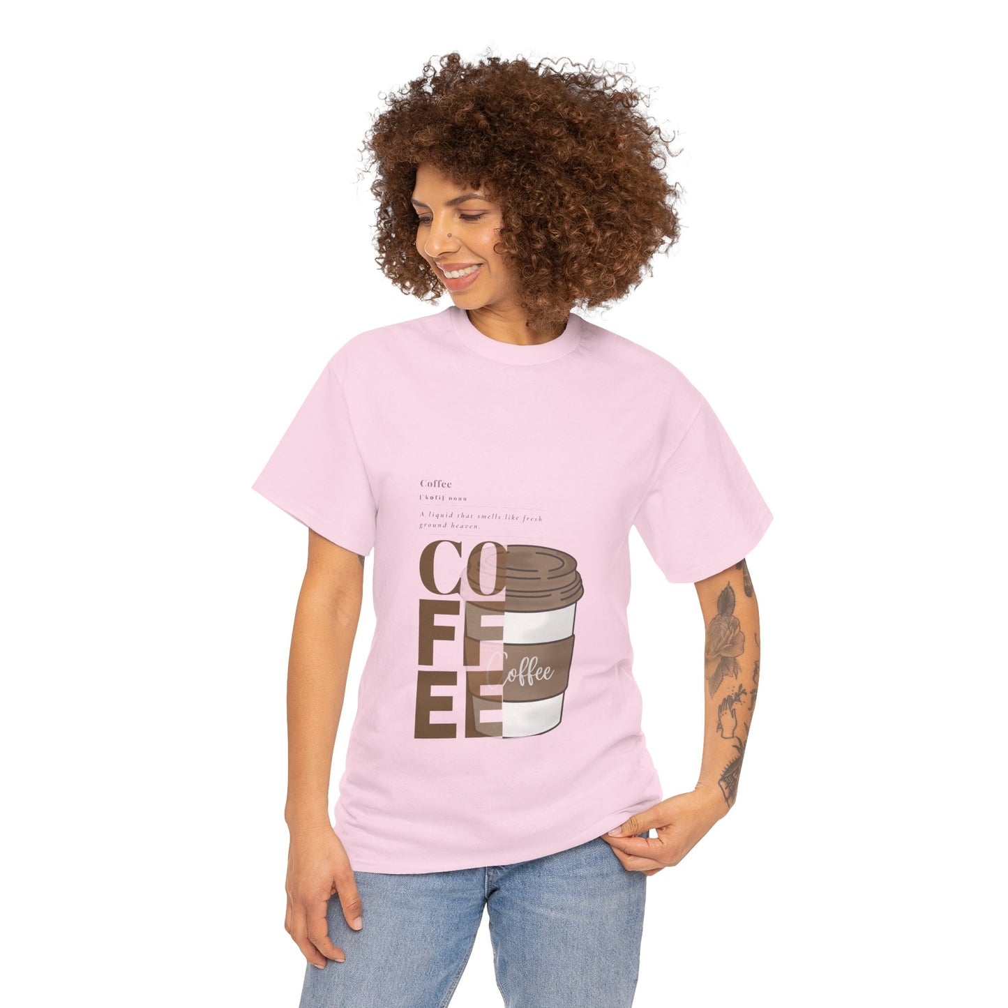 Fresh Brew Vibes Unisex Cotton Tee – Casual Coffee Lover’s T-Shirt