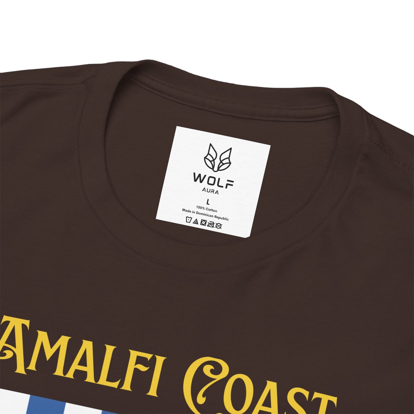 Unisex Amalfi Coast T-Shirt – Casual Coastal Graphic Tee - Wolf Aura Co