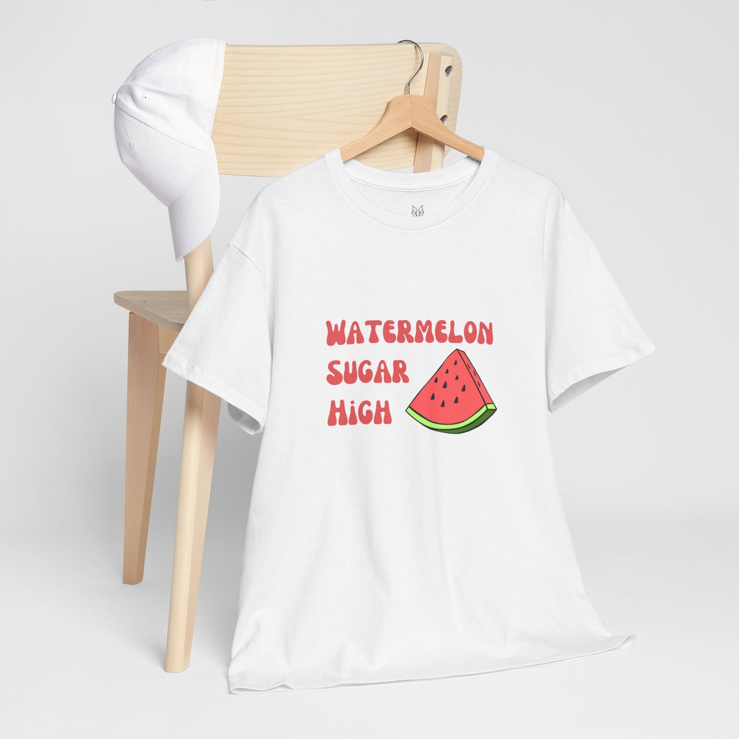 Watermelon Print Cotton T-Shirt